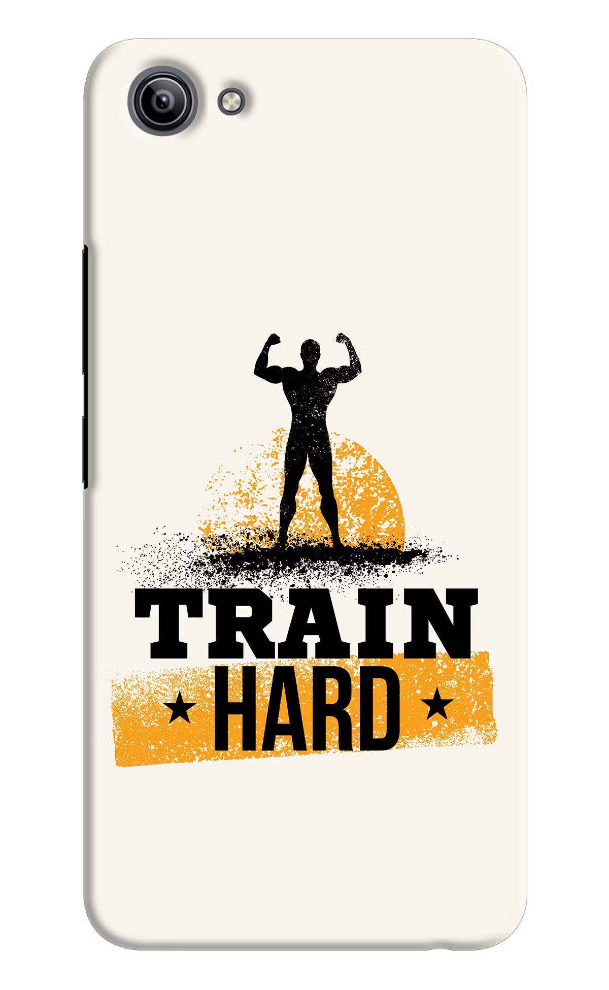 Train Hard Vivo Y81i Back Cover - Train Hard Vivo Y81i Hard Case Back Cover by Casekaro Train Hard Vivo Y81i Hard Case Back Cover by Casekaro