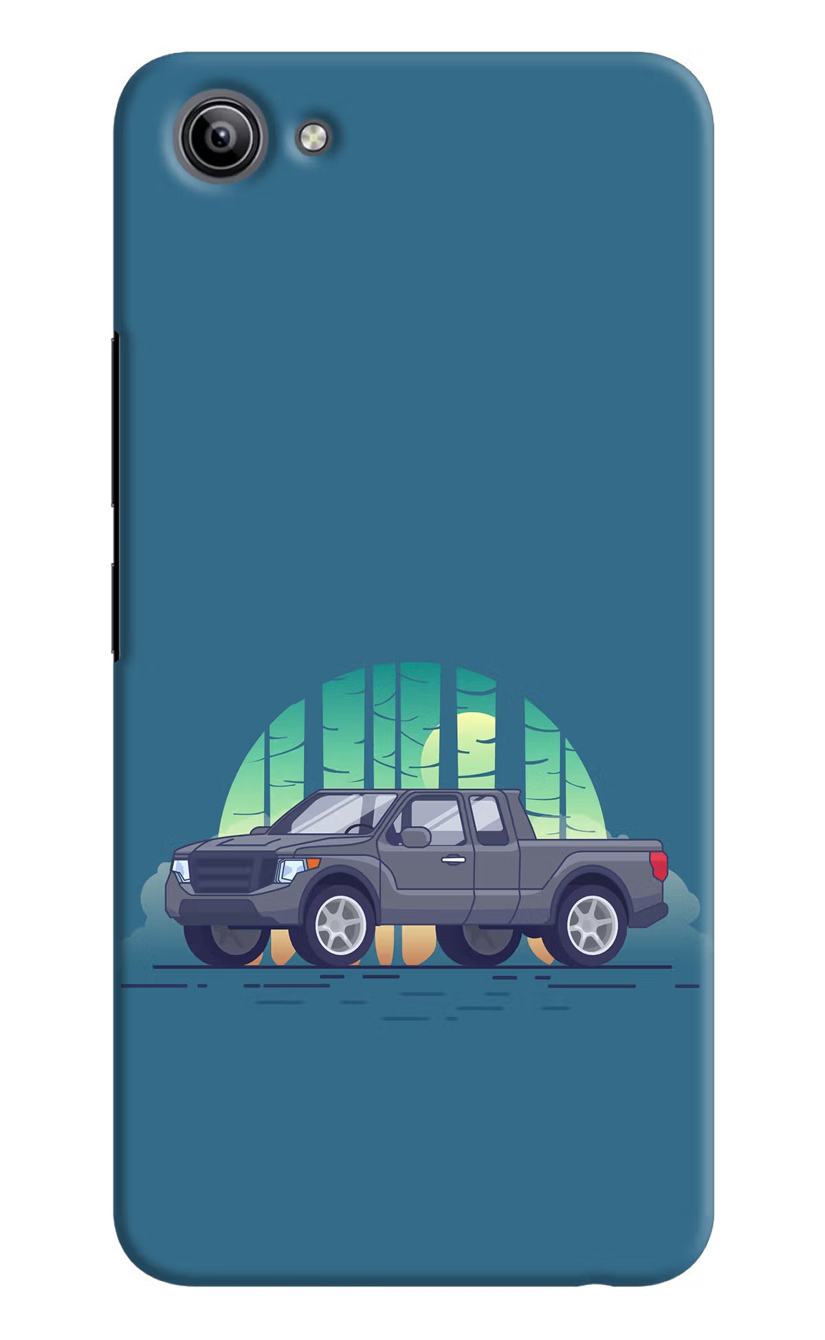 Retro Garage Vibe Vivo Y81i Back Cover - Retro Garage Vibe Vivo Y81i Hard Case Back Cover by Casekaro Retro Garage Vibe Vivo Y81i Hard Case Back Cover by Casekaro