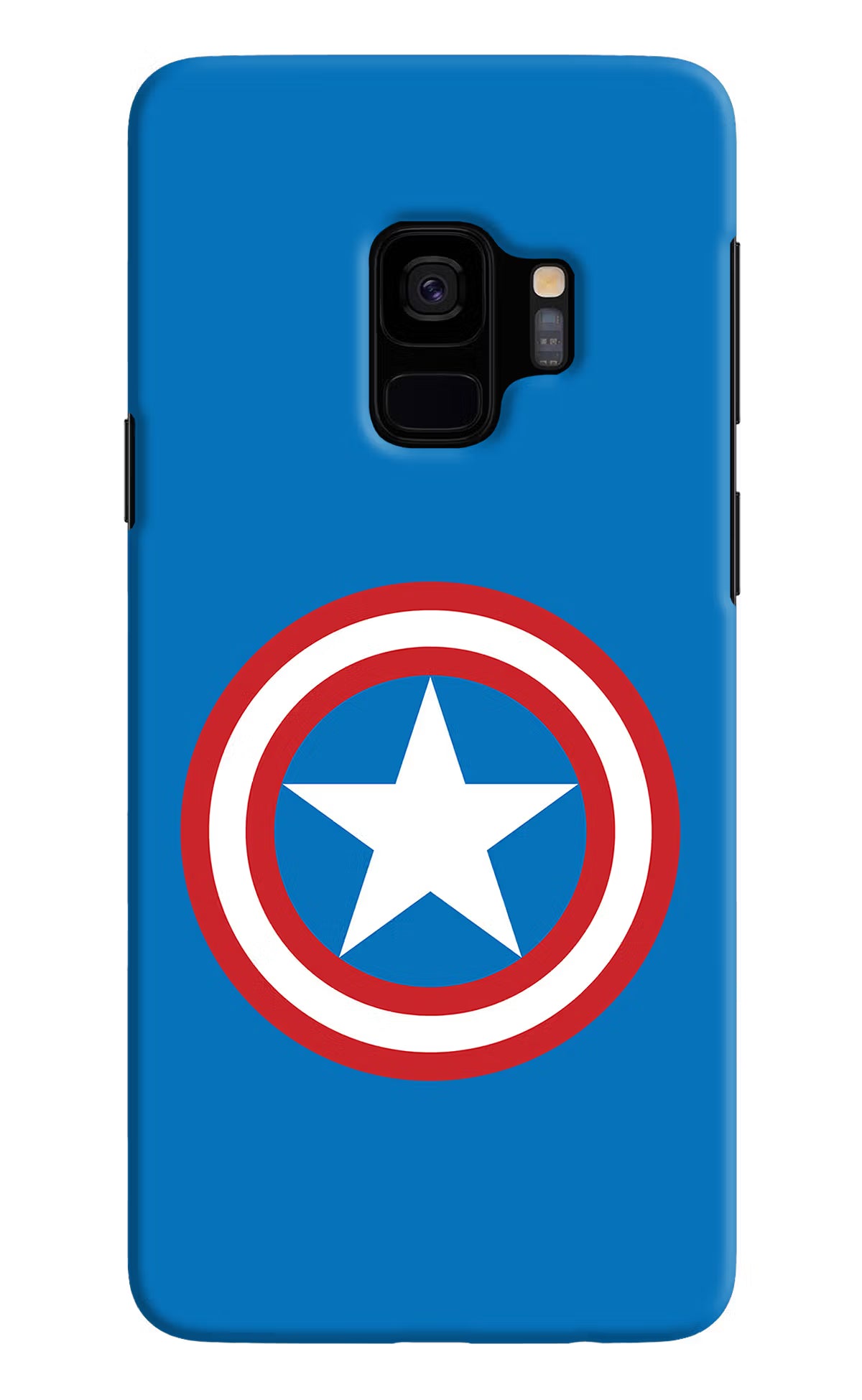 Captain America Logo Samsung S9 Back Cover - Captain America Logo Samsung S9 Hard Case Back Cover by Casekaro Captain America Logo Samsung S9 Hard Case Back Cover by Casekaro