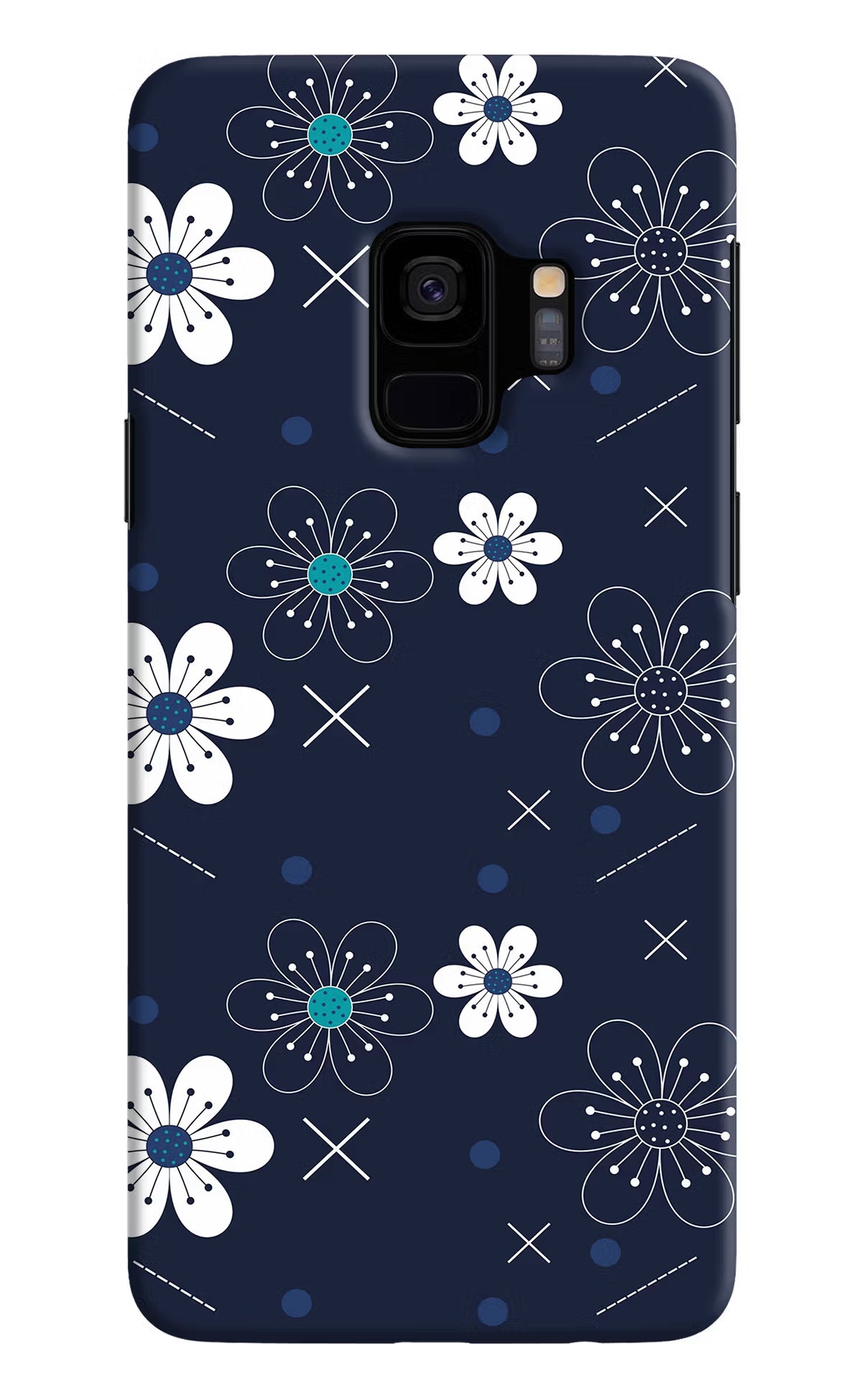 Flowers Samsung S9 Back Cover - Flowers Samsung S9 Hard Case Back Cover by Casekaro Flowers Samsung S9 Hard Case Back Cover by Casekaro