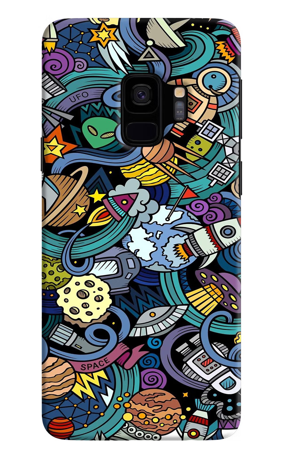 Space Abstract Samsung S9 Back Cover - Space Abstract Samsung S9 Hard Case Back Cover by Casekaro Space Abstract Samsung S9 Hard Case Back Cover by Casekaro