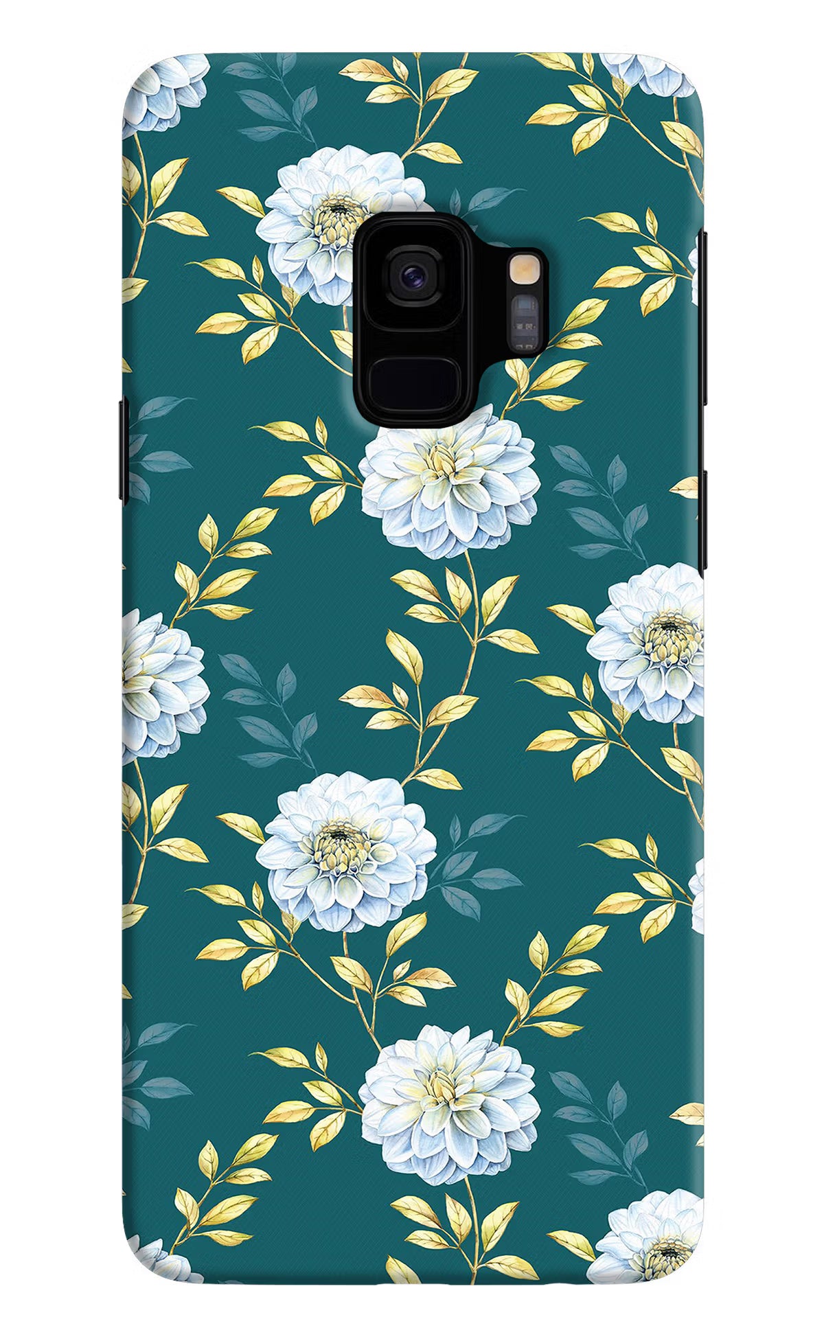 Flowers Samsung S9 Back Cover - Flowers Samsung S9 Hard Case Back Cover by Casekaro Flowers Samsung S9 Hard Case Back Cover by Casekaro