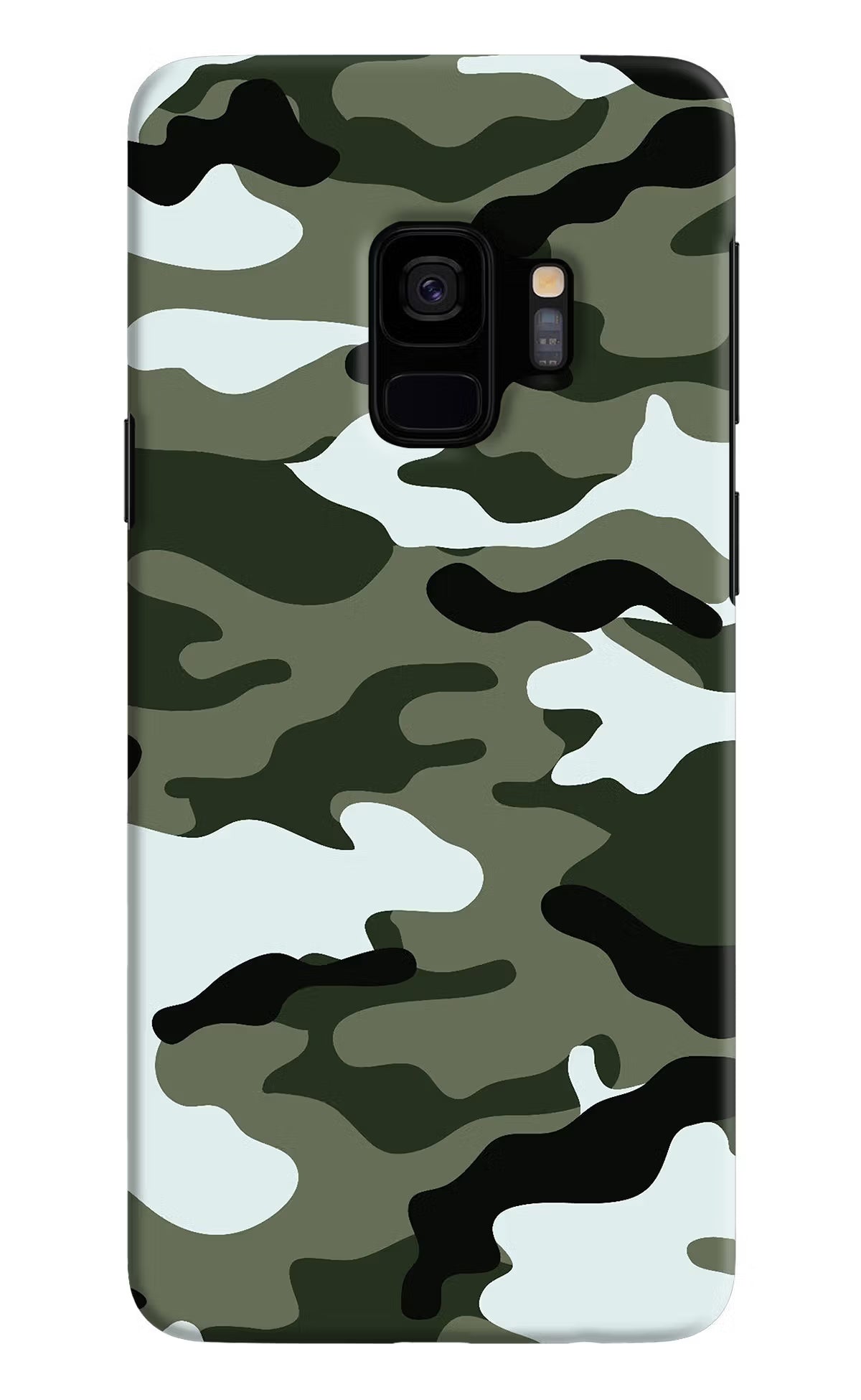 Camouflage Samsung S9 Back Cover - Camouflage Samsung S9 Hard Case Back Cover by Casekaro Camouflage Samsung S9 Hard Case Back Cover by Casekaro