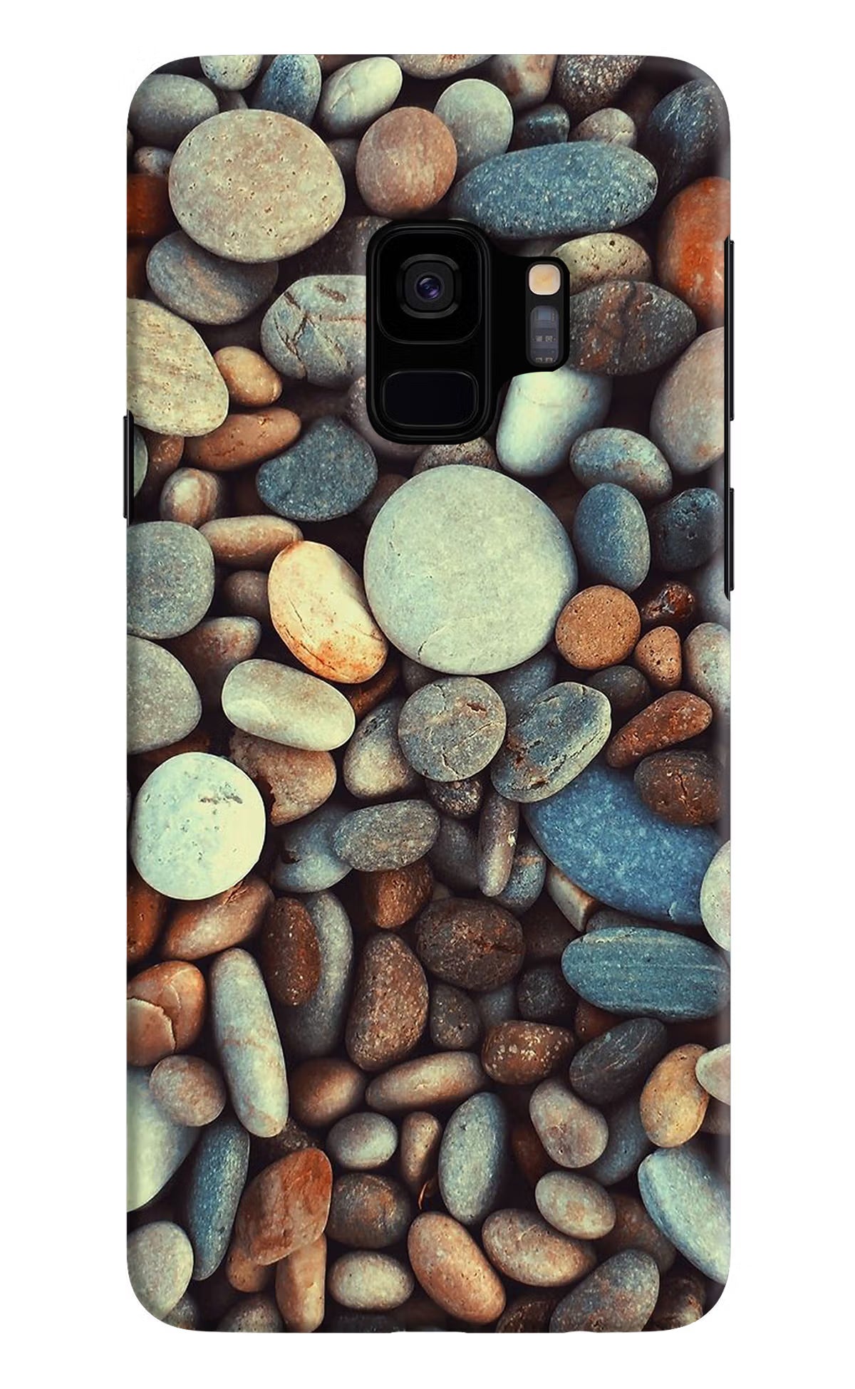 Pebble Samsung S9 Back Cover - Pebble Samsung S9 Hard Case Back Cover by Casekaro Pebble Samsung S9 Hard Case Back Cover by Casekaro
