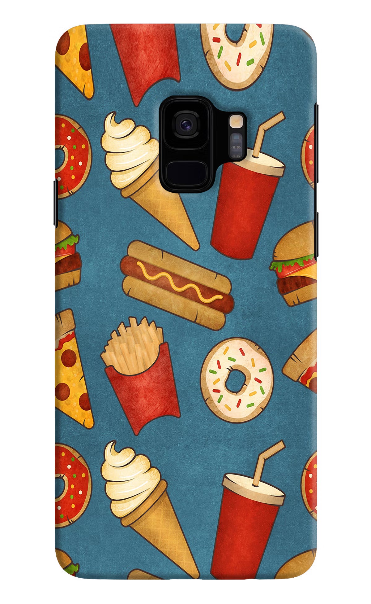 Foodie Samsung S9 Back Cover - Foodie Samsung S9 Hard Case Back Cover by Casekaro Foodie Samsung S9 Hard Case Back Cover by Casekaro