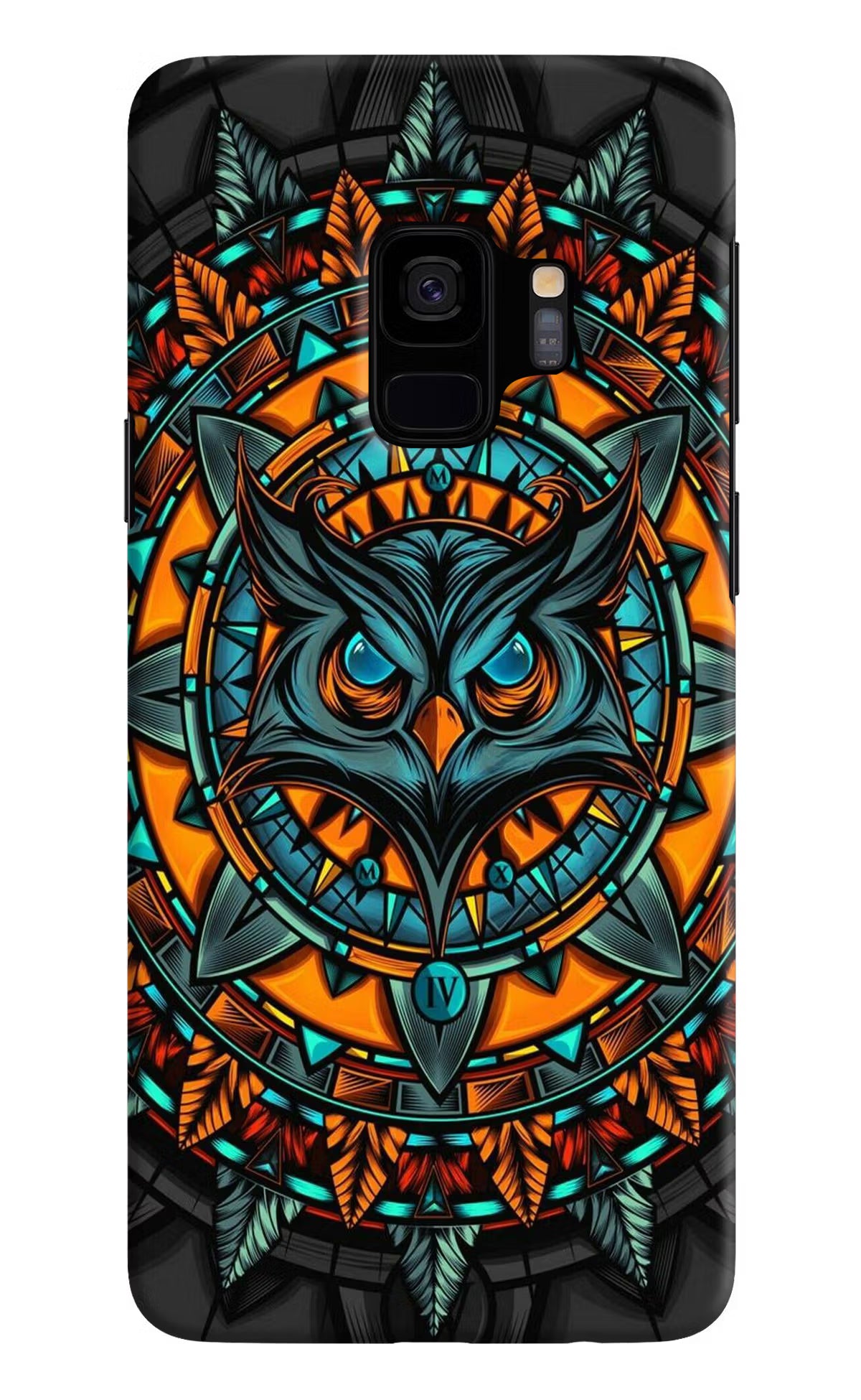 Angry Owl Art Samsung S9 Back Cover - Angry Owl Art Samsung S9 Hard Case Back Cover by Casekaro Angry Owl Art Samsung S9 Hard Case Back Cover by Casekaro