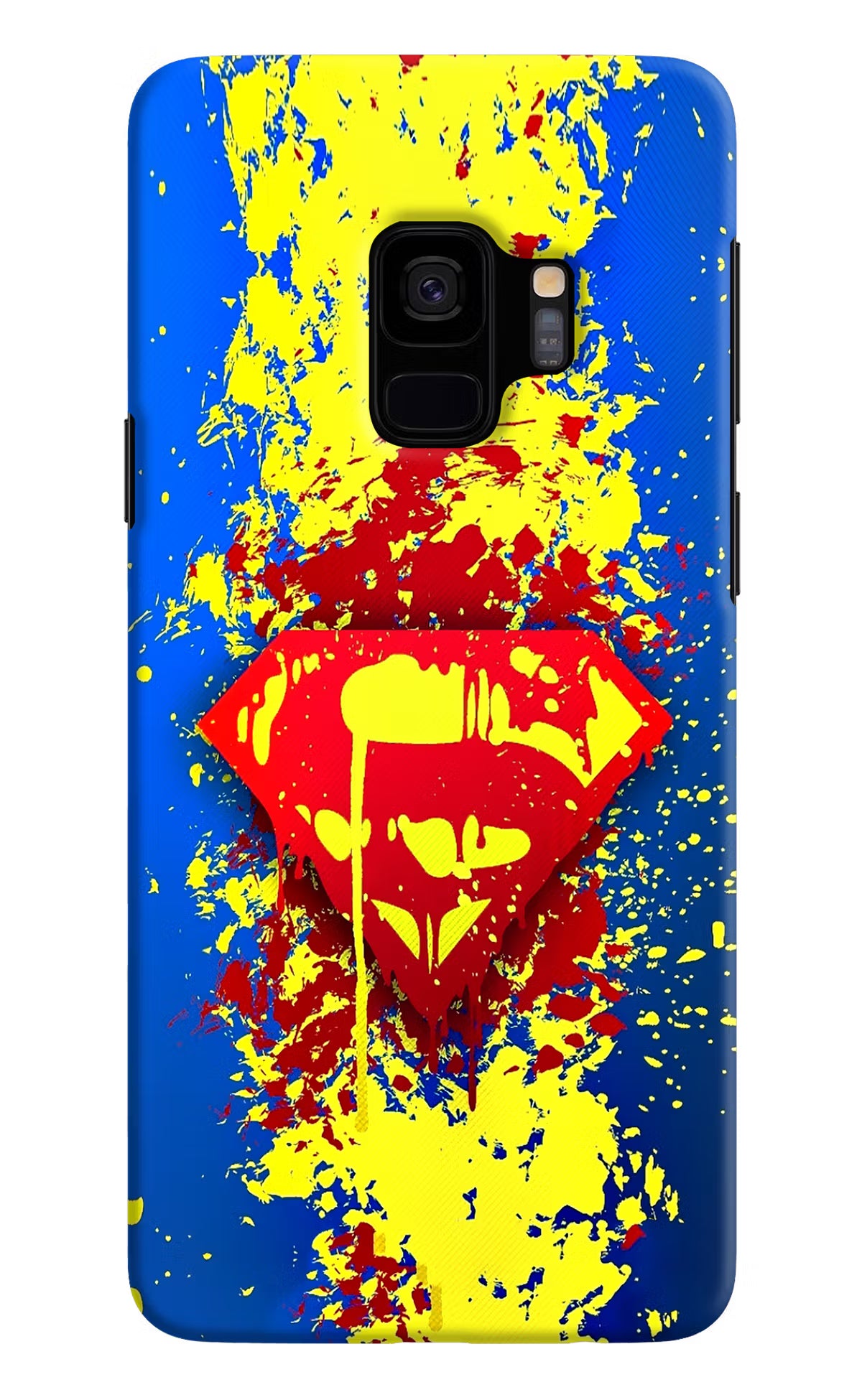 Superman logo Samsung S9 Back Cover - Superman logo Samsung S9 Hard Case Back Cover by Casekaro Superman logo Samsung S9 Hard Case Back Cover by Casekaro