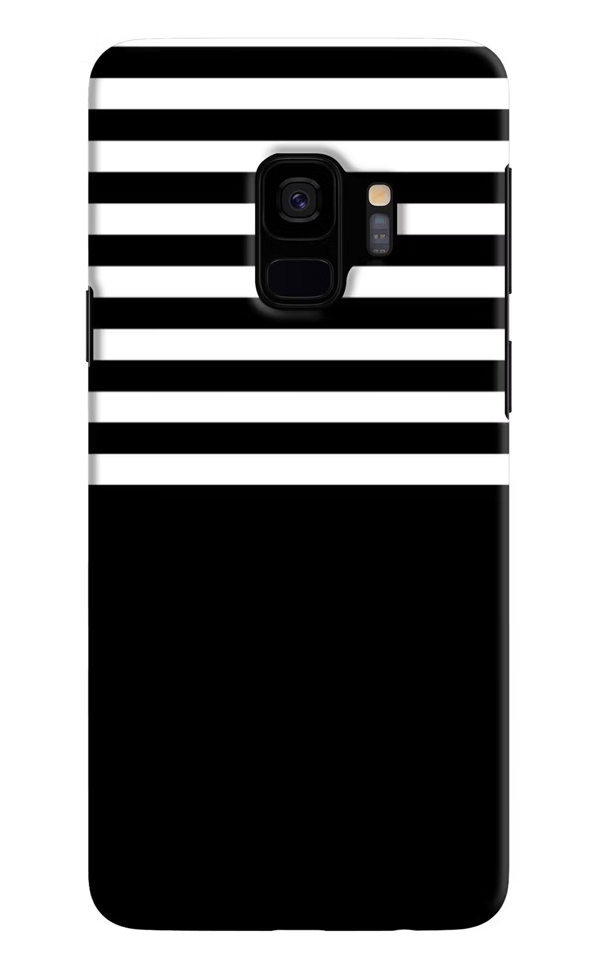 Black and White Print Samsung S9 Back Cover - Black and White Print Samsung S9 Hard Case Back Cover by Casekaro Black and White Print Samsung S9 Hard Case Back Cover by Casekaro