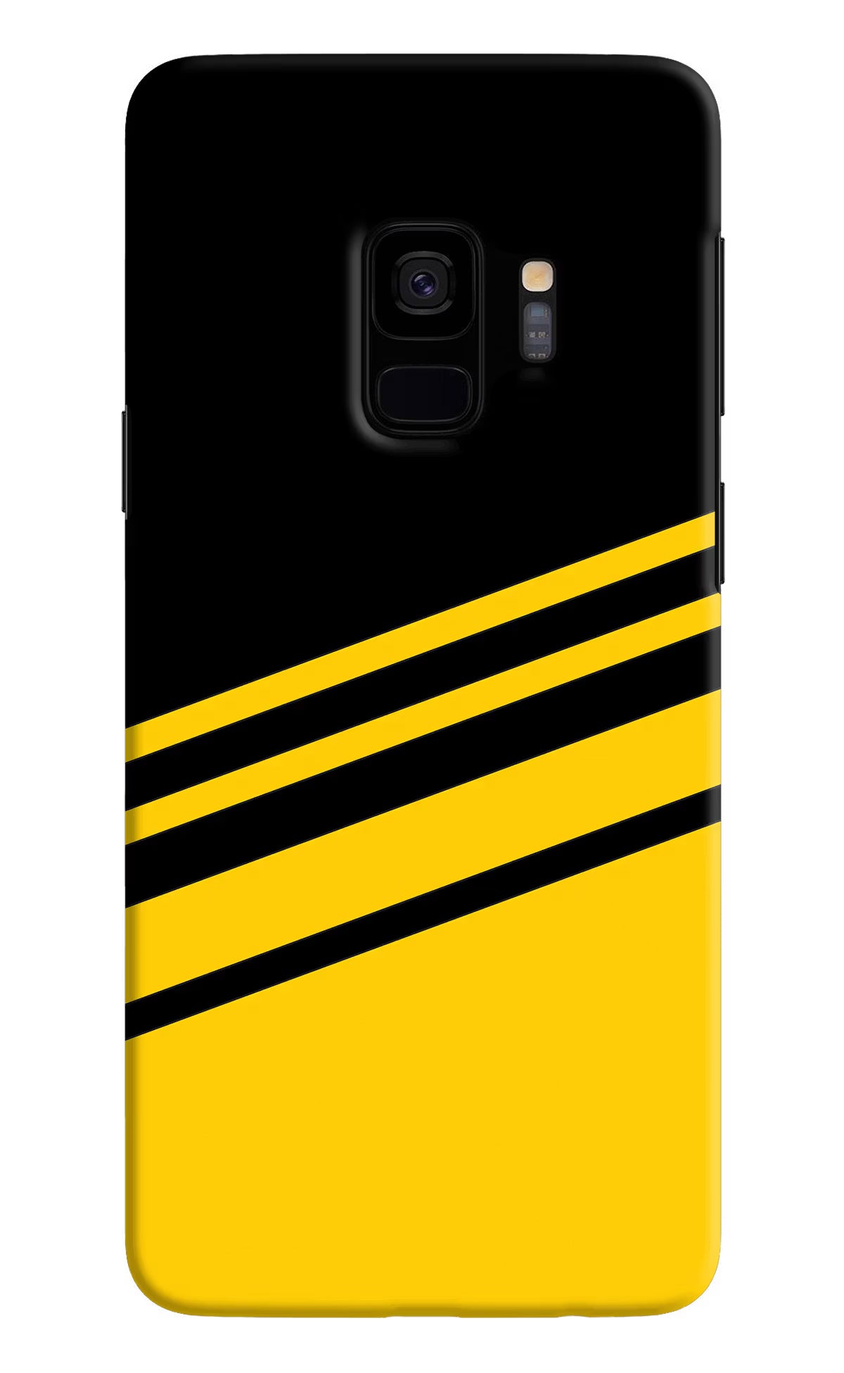 Yellow Shades Samsung S9 Back Cover - Yellow Shades Samsung S9 Hard Case Back Cover by Casekaro Yellow Shades Samsung S9 Hard Case Back Cover by Casekaro
