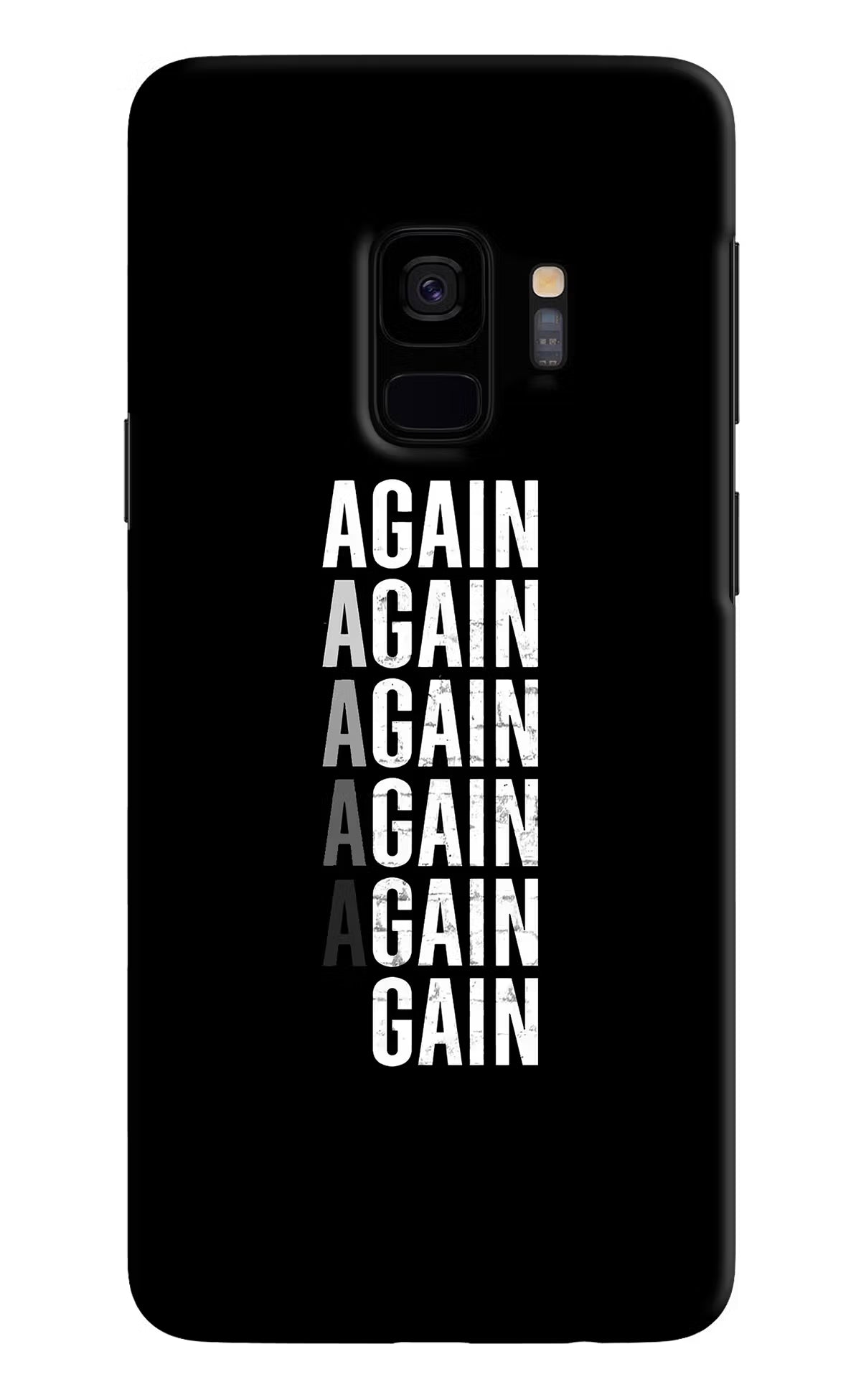 Again Again Gain Samsung S9 Back Cover - Again Again Gain Samsung S9 Hard Case Back Cover by Casekaro Again Again Gain Samsung S9 Hard Case Back Cover by Casekaro
