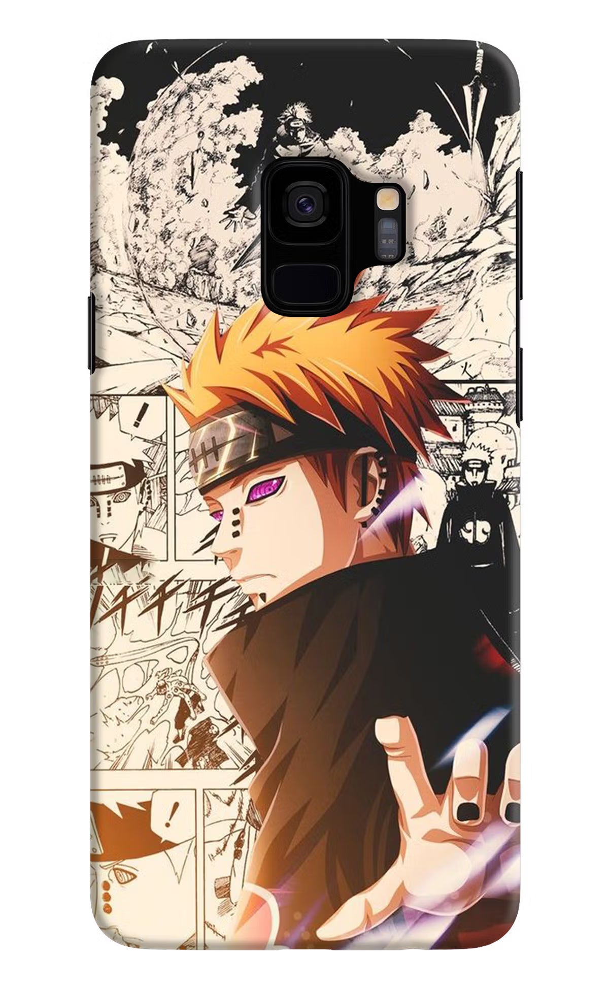 Pain Anime Samsung S9 Back Cover - Pain Anime Samsung S9 Hard Case Back Cover by Casekaro Pain Anime Samsung S9 Hard Case Back Cover by Casekaro
