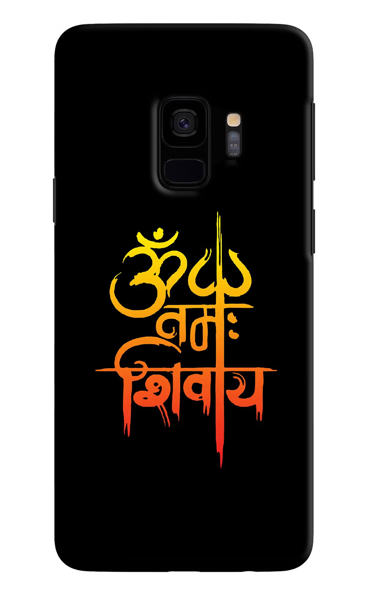 Om Namah Shivay Samsung S9 Back Cover - Om Namah Shivay Samsung S9 Hard Case Back Cover by Casekaro Om Namah Shivay Samsung S9 Hard Case Back Cover by Casekaro