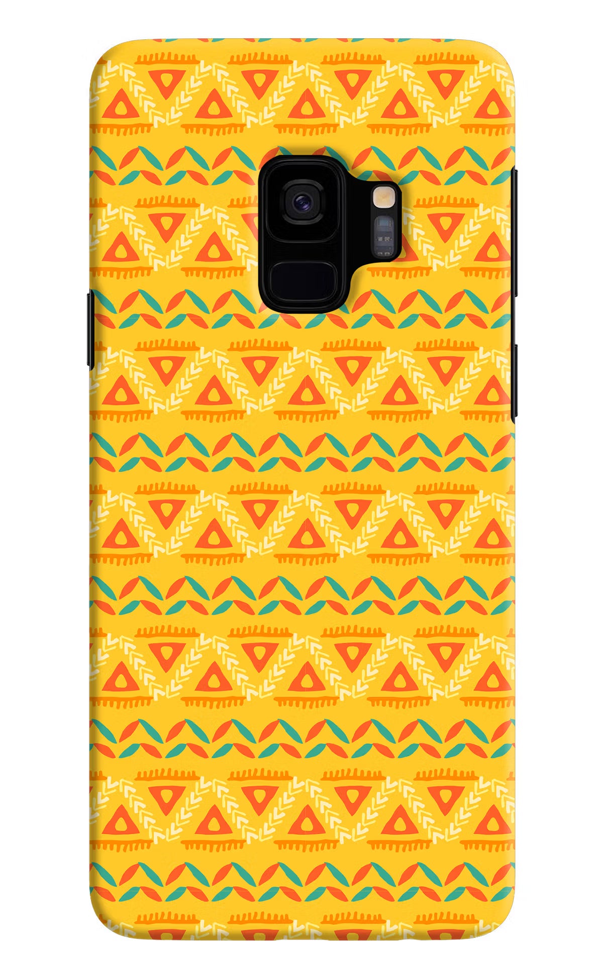 Tribal Pattern Samsung S9 Back Cover - Tribal Pattern Samsung S9 Hard Case Back Cover by Casekaro Tribal Pattern Samsung S9 Hard Case Back Cover by Casekaro