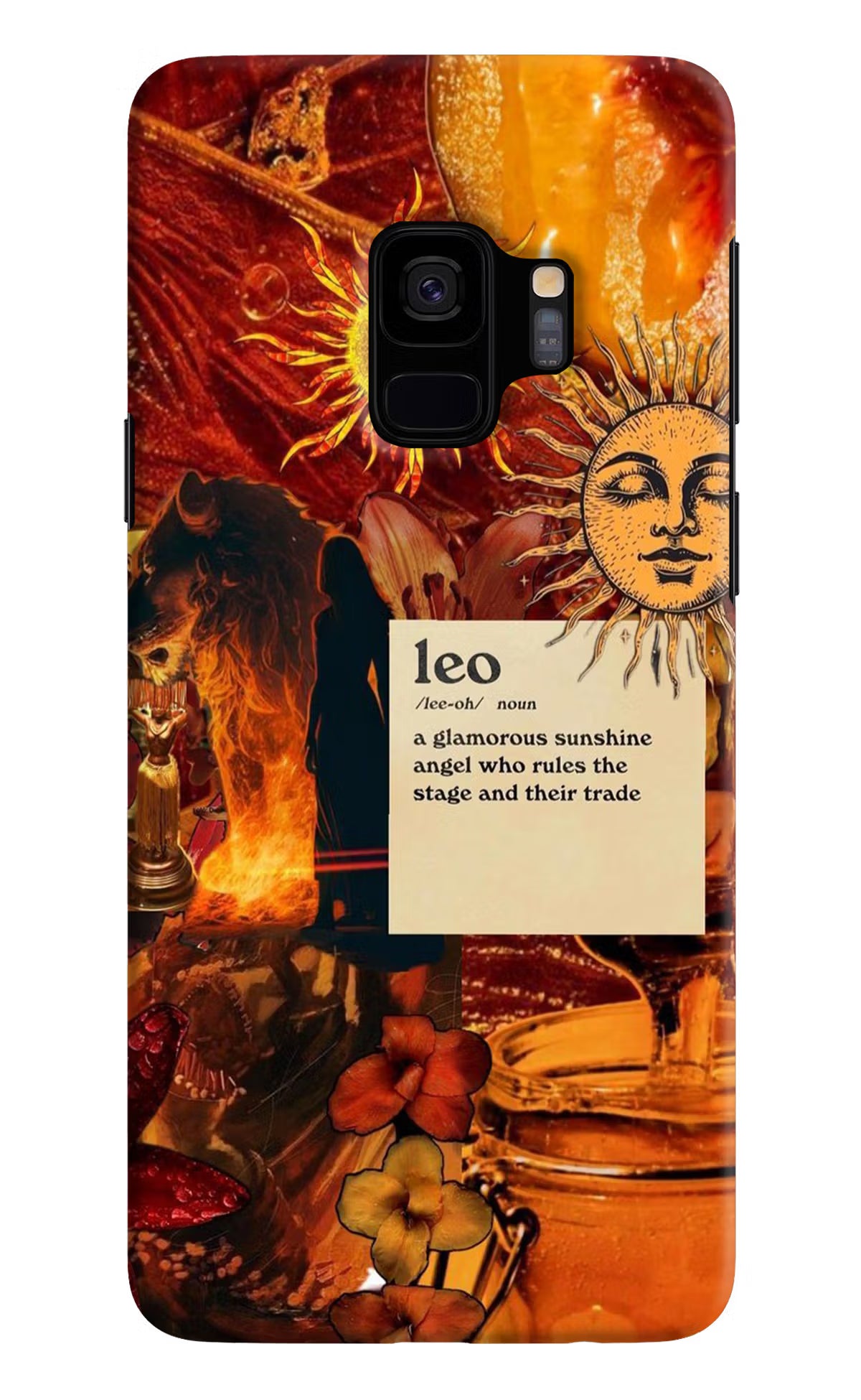 Leo Zodiac Samsung S9 Back Cover - Leo Zodiac Samsung S9 Hard Case Back Cover by Casekaro Leo Zodiac Samsung S9 Hard Case Back Cover by Casekaro