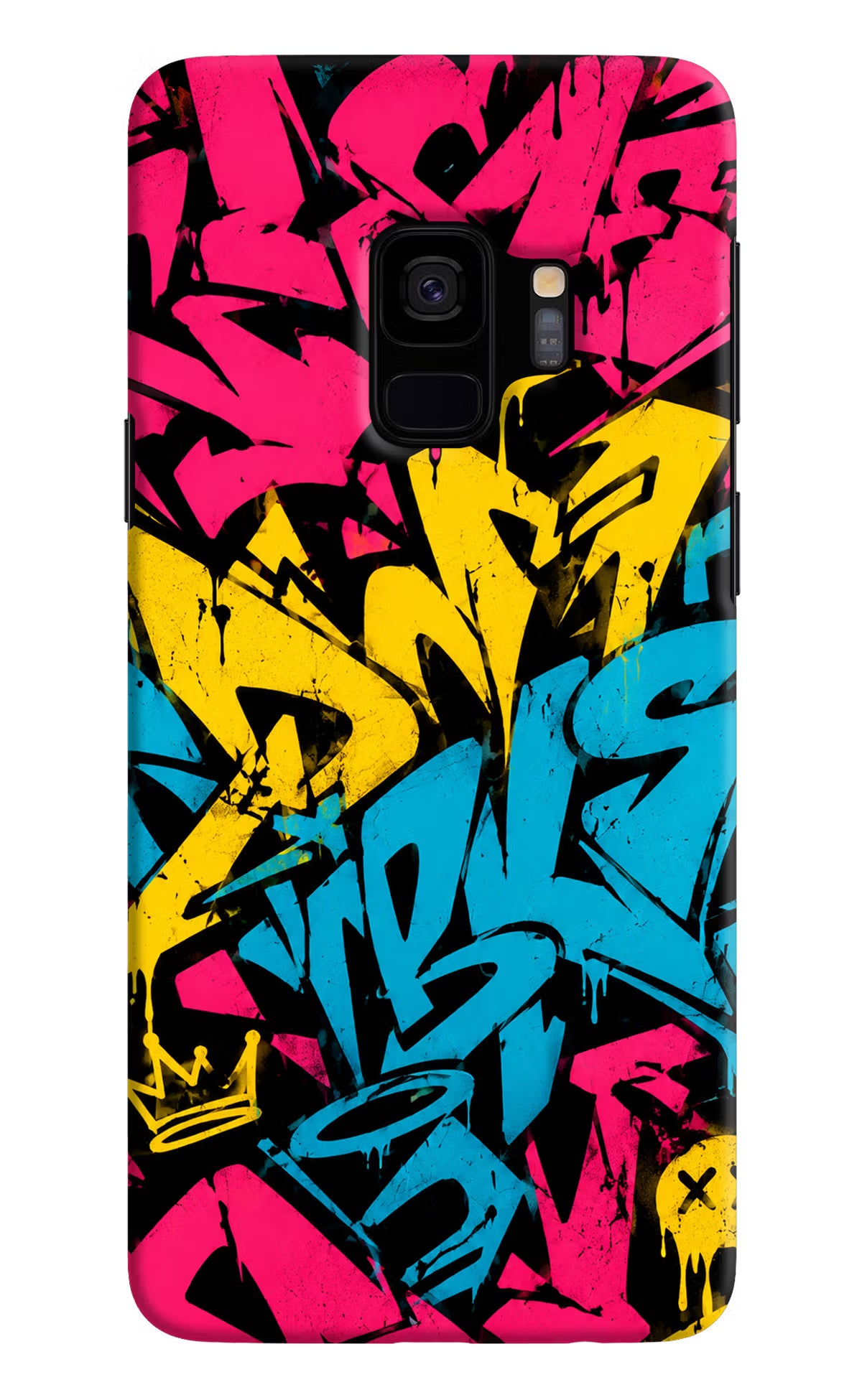Graffiti Vibe Samsung S9 Back Cover - Graffiti Vibe Samsung S9 Back Cover Graffiti Vibe Samsung S9 Back Cover