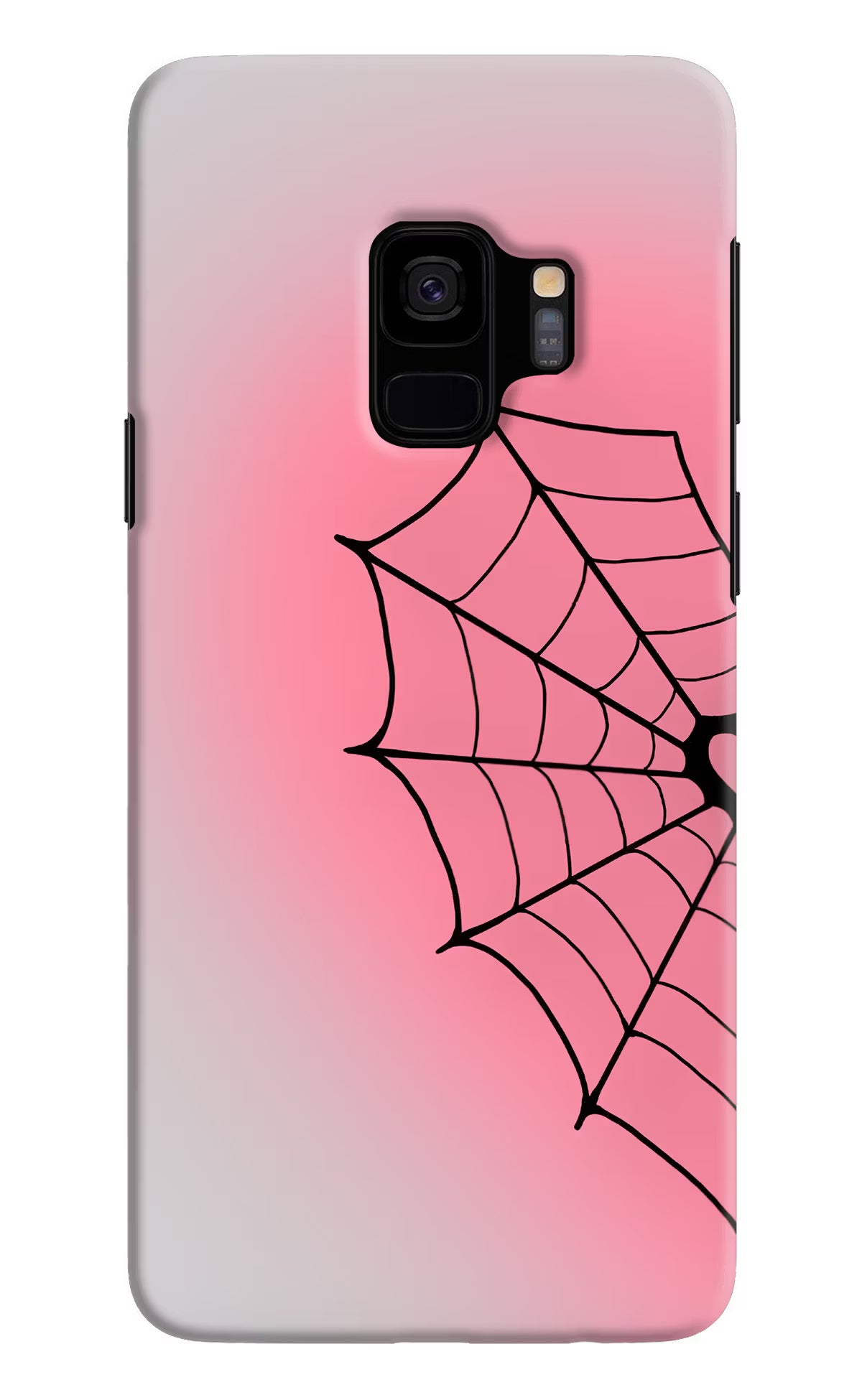 Pink Web Samsung S9 Back Cover - Pink Web Samsung S9 Back Cover Pink Web Samsung S9 Back Cover