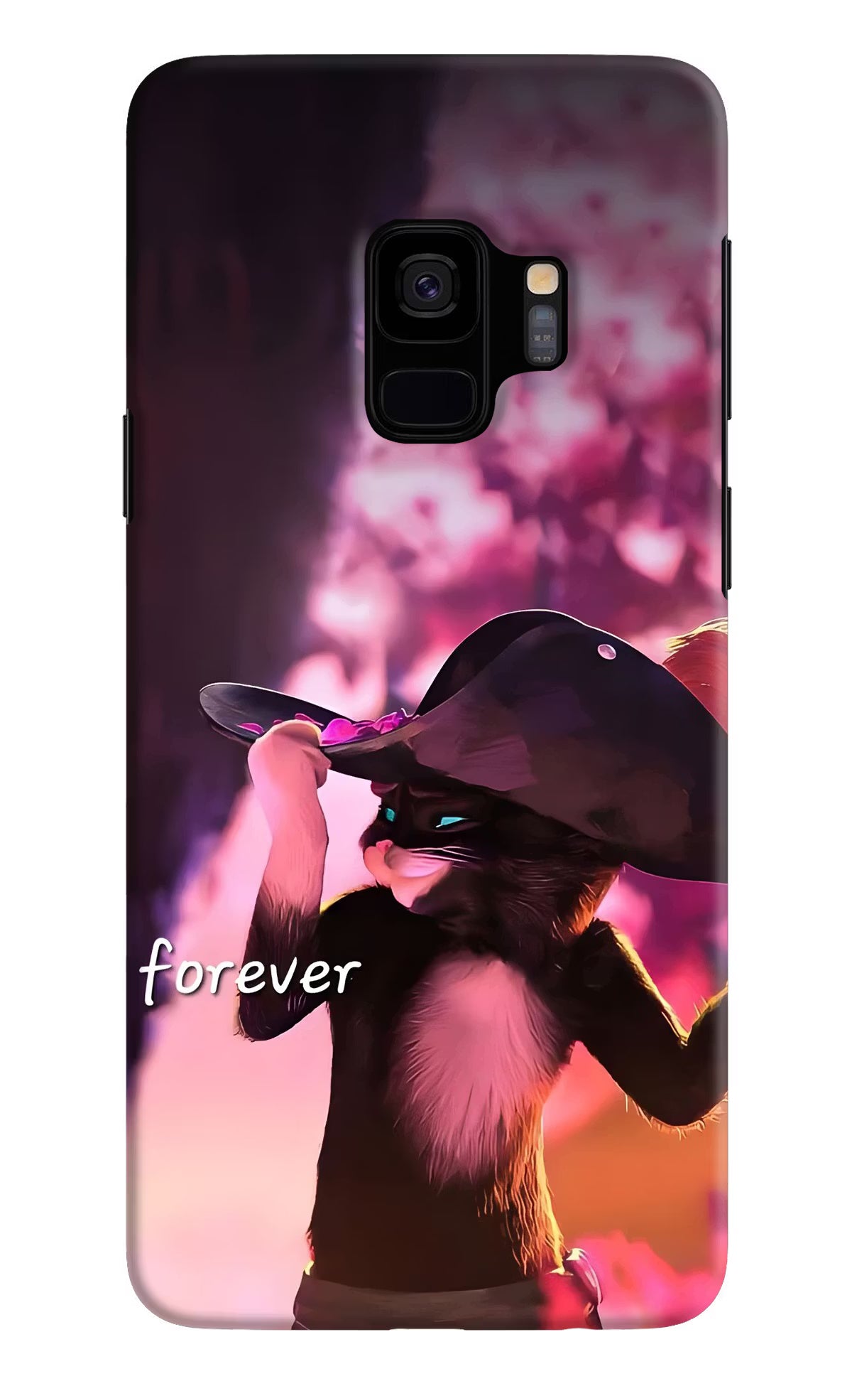 Forever Cat Samsung S9 Back Cover - Forever Cat Samsung S9 Back Cover Forever Cat Samsung S9 Back Cover