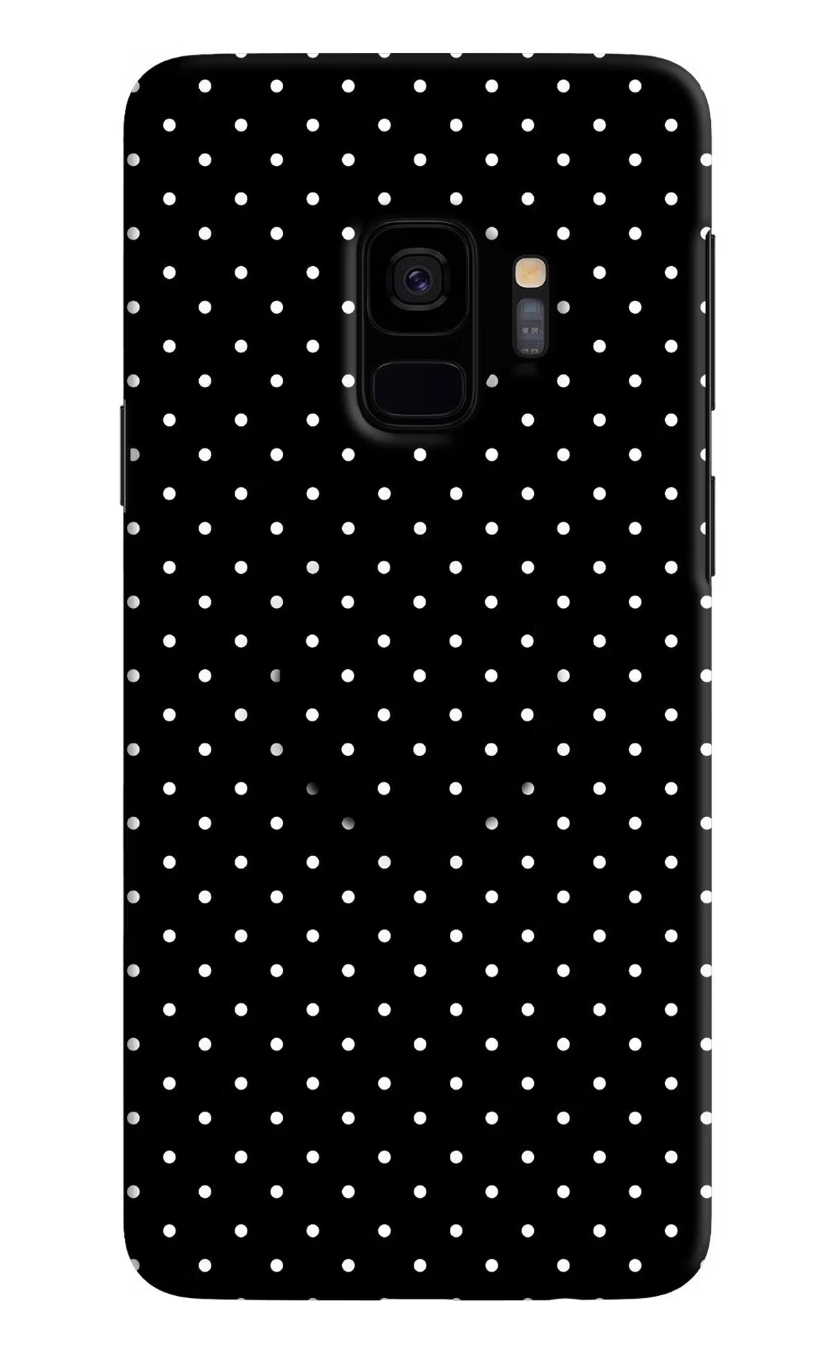 White Dots Samsung S9 Pop Case - White Dots Samsung S9 Pop Case by Casekaro White Dots Samsung S9 Pop Case by Casekaro