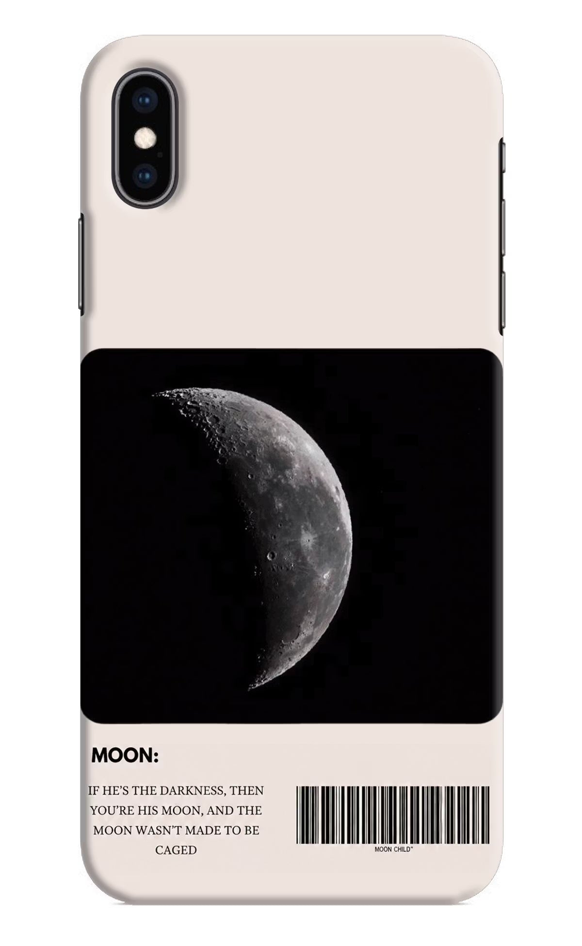 Moon Phase iPhone XS Max Back Cover - Moon Phase iPhone XS Max Back Cover Moon Phase iPhone XS Max Back Cover