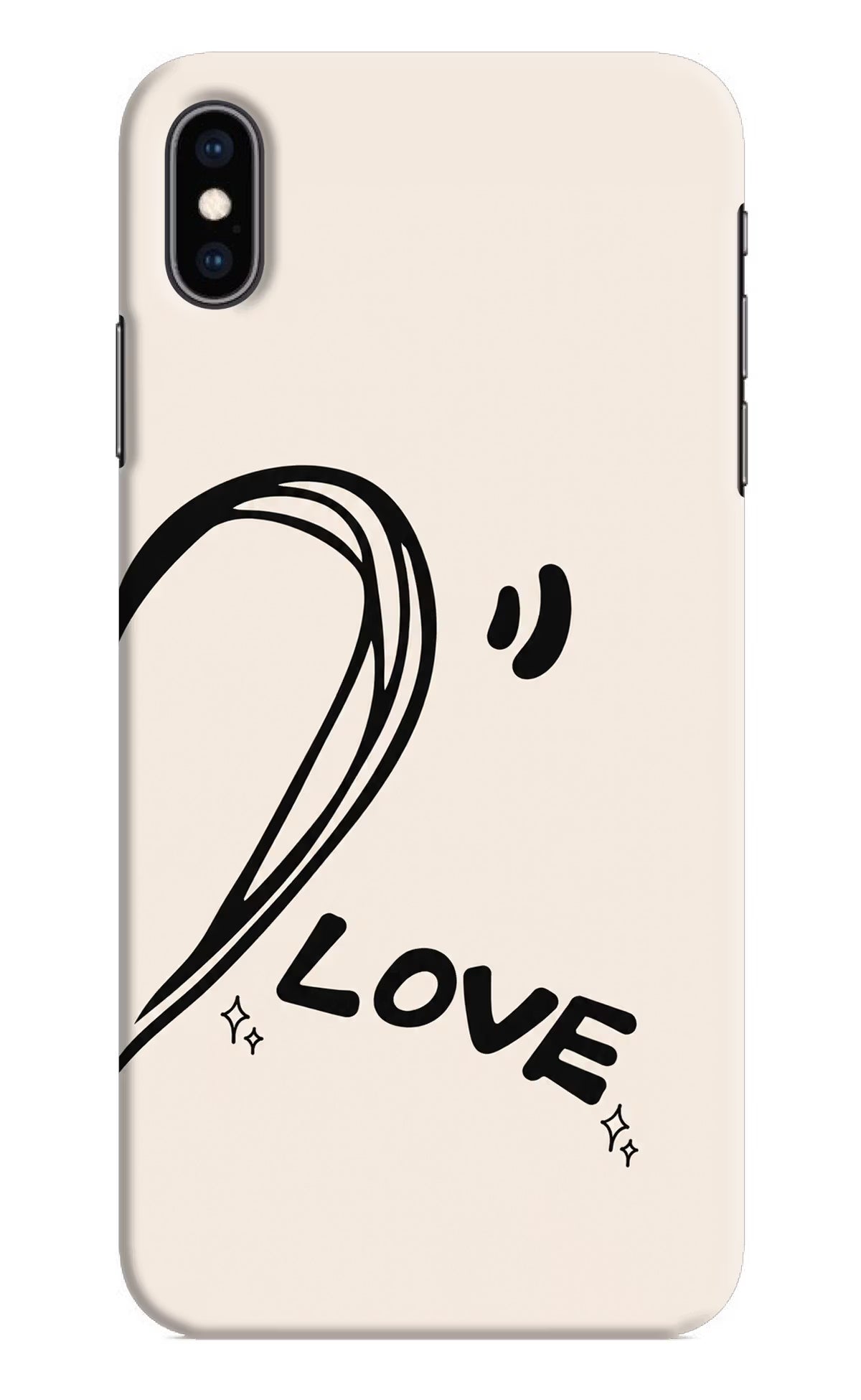 Soul Line iPhone XS Max Back Cover - Soul Line iPhone XS Max Back Cover Soul Line iPhone XS Max Back Cover