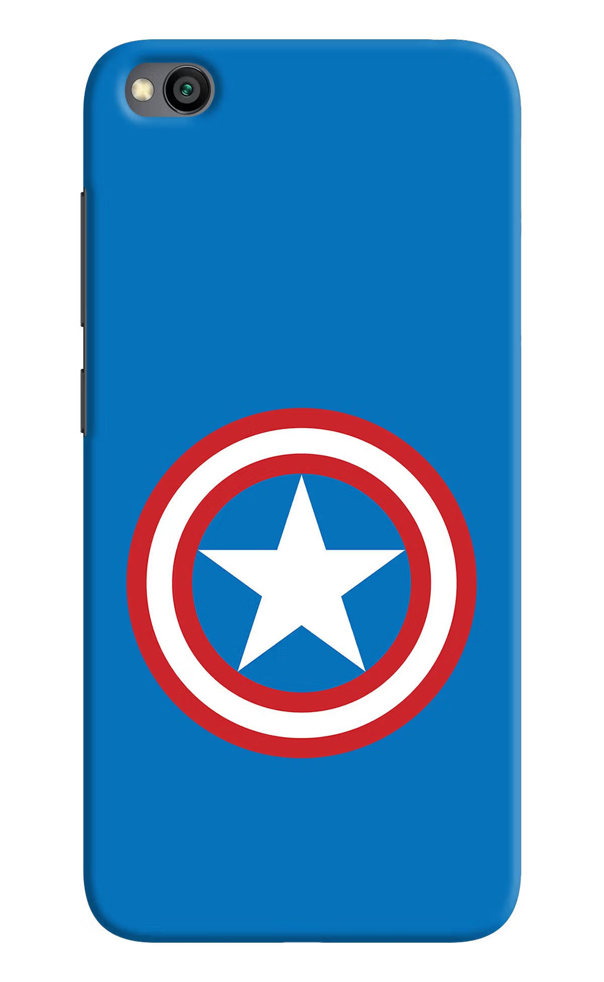 Captain America Logo Redmi Go Back Cover - Captain America Logo Redmi Go Hard Case Back Cover by Casekaro Captain America Logo Redmi Go Hard Case Back Cover by Casekaro