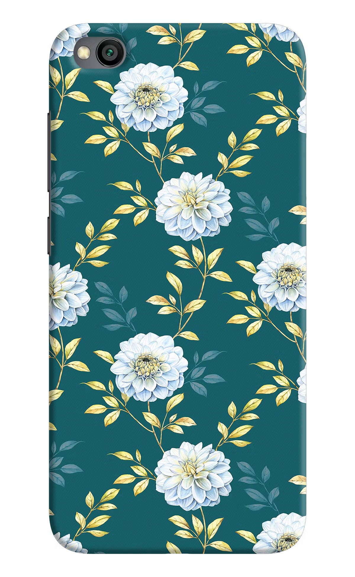 Flowers Redmi Go Back Cover - Flowers Redmi Go Hard Case Back Cover by Casekaro Flowers Redmi Go Hard Case Back Cover by Casekaro