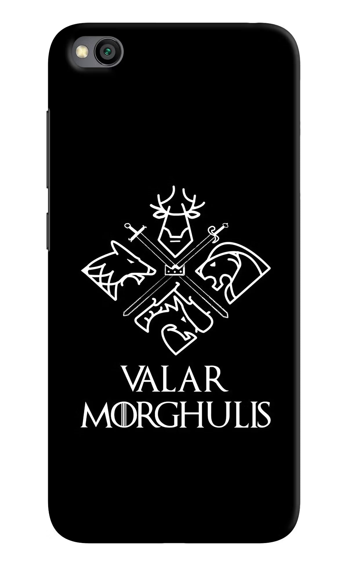 Valar Morghulis | Game Of Thrones Redmi Go Back Cover - Valar Morghulis | Game Of Thrones Redmi Go Hard Case Back Cover by Casekaro Valar Morghulis | Game Of Thrones Redmi Go Hard Case Back Cover by Casekaro