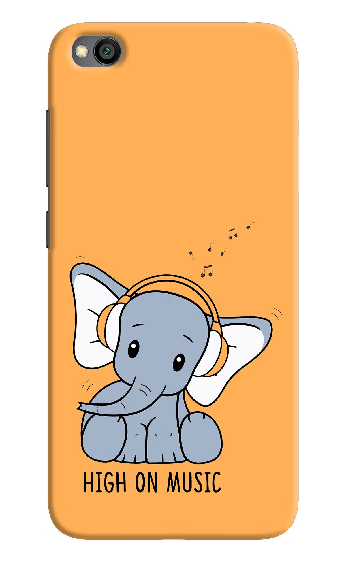 High On Music Redmi Go Back Cover - High On Music Redmi Go Hard Case Back Cover by Casekaro High On Music Redmi Go Hard Case Back Cover by Casekaro