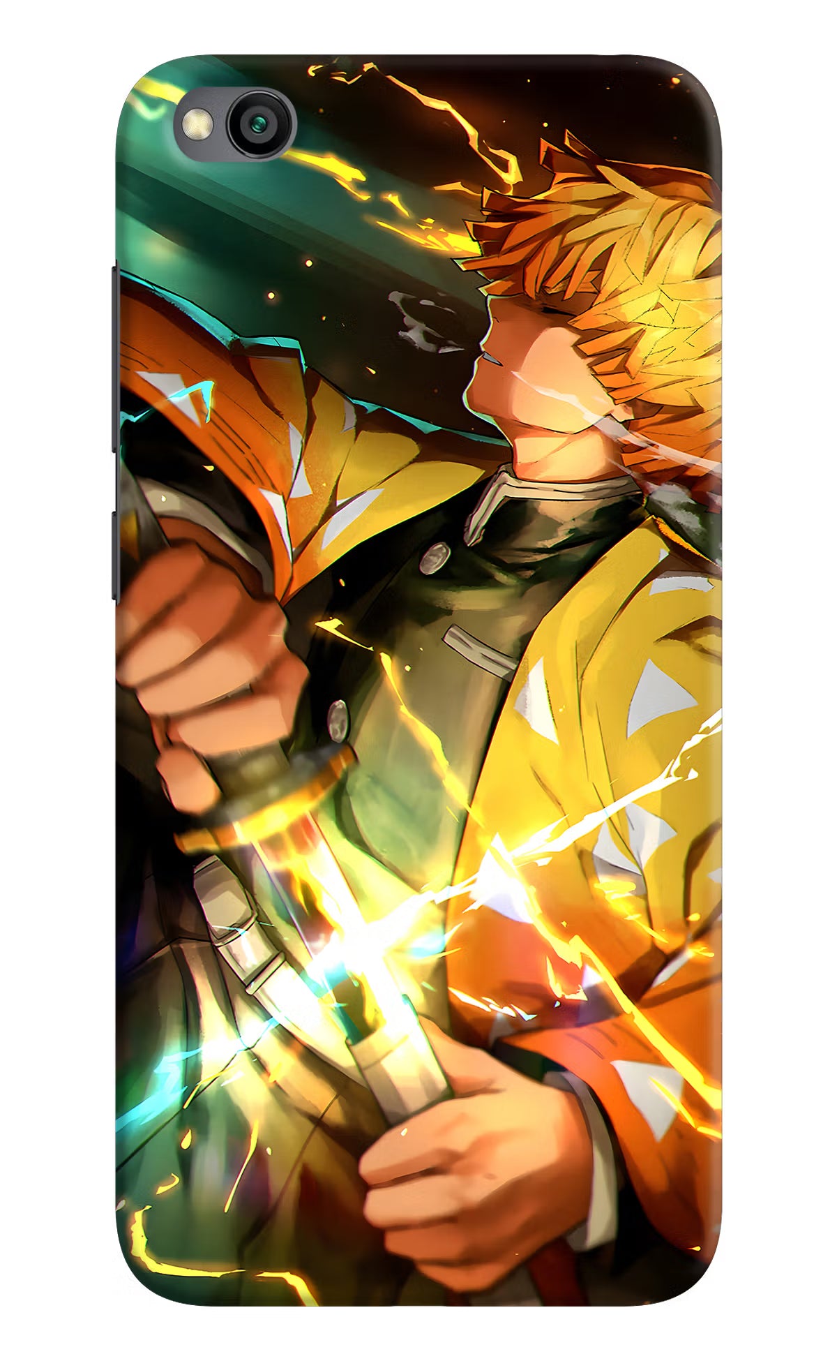 Demon Slayer Redmi Go Back Cover - Demon Slayer Redmi Go Hard Case Back Cover by Casekaro Demon Slayer Redmi Go Hard Case Back Cover by Casekaro