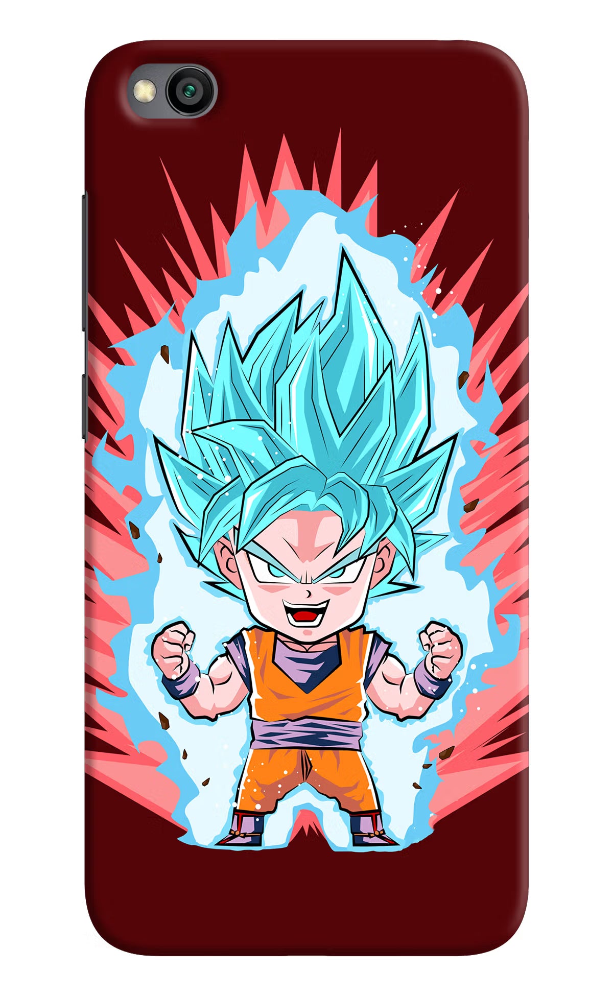 Goku Little Redmi Go Back Cover - Goku Little Redmi Go Hard Case Back Cover by Casekaro Goku Little Redmi Go Hard Case Back Cover by Casekaro