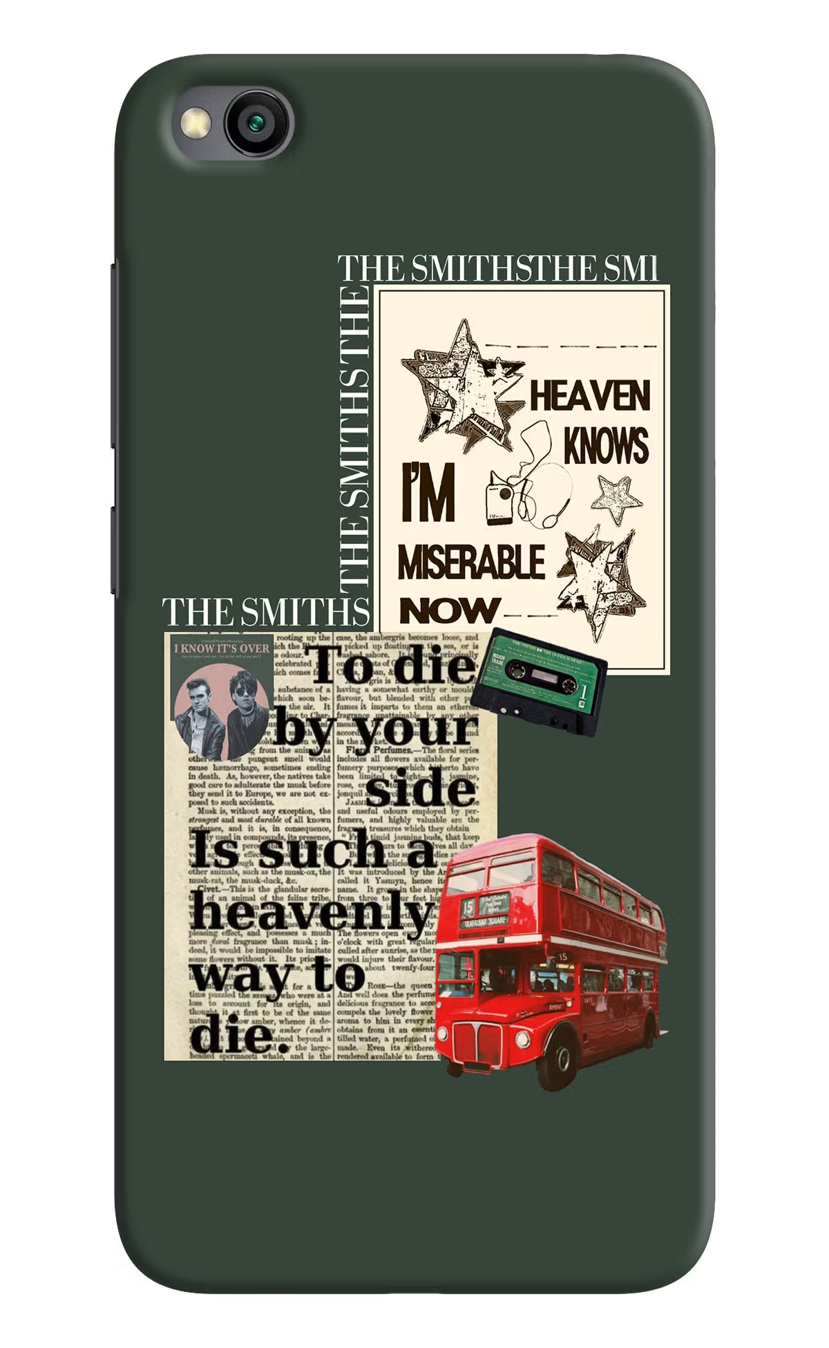 The Smiths Redmi Go Back Cover - The Smiths Redmi Go Hard Case Back Cover by Casekaro The Smiths Redmi Go Hard Case Back Cover by Casekaro