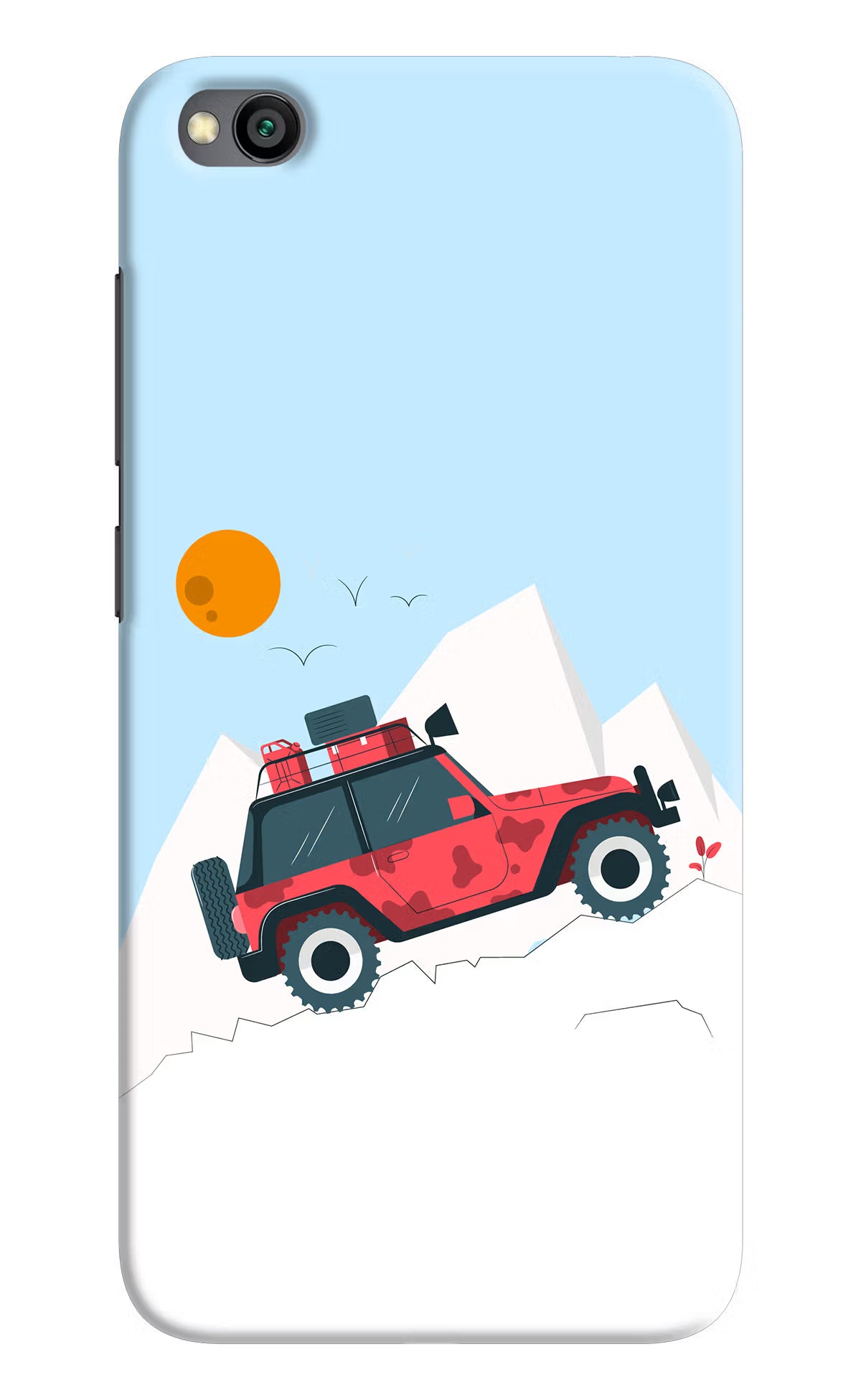 Mountain Trail Beast Redmi Go Back Cover - Mountain Trail Beast Redmi Go Hard Case Back Cover by Casekaro Mountain Trail Beast Redmi Go Hard Case Back Cover by Casekaro
