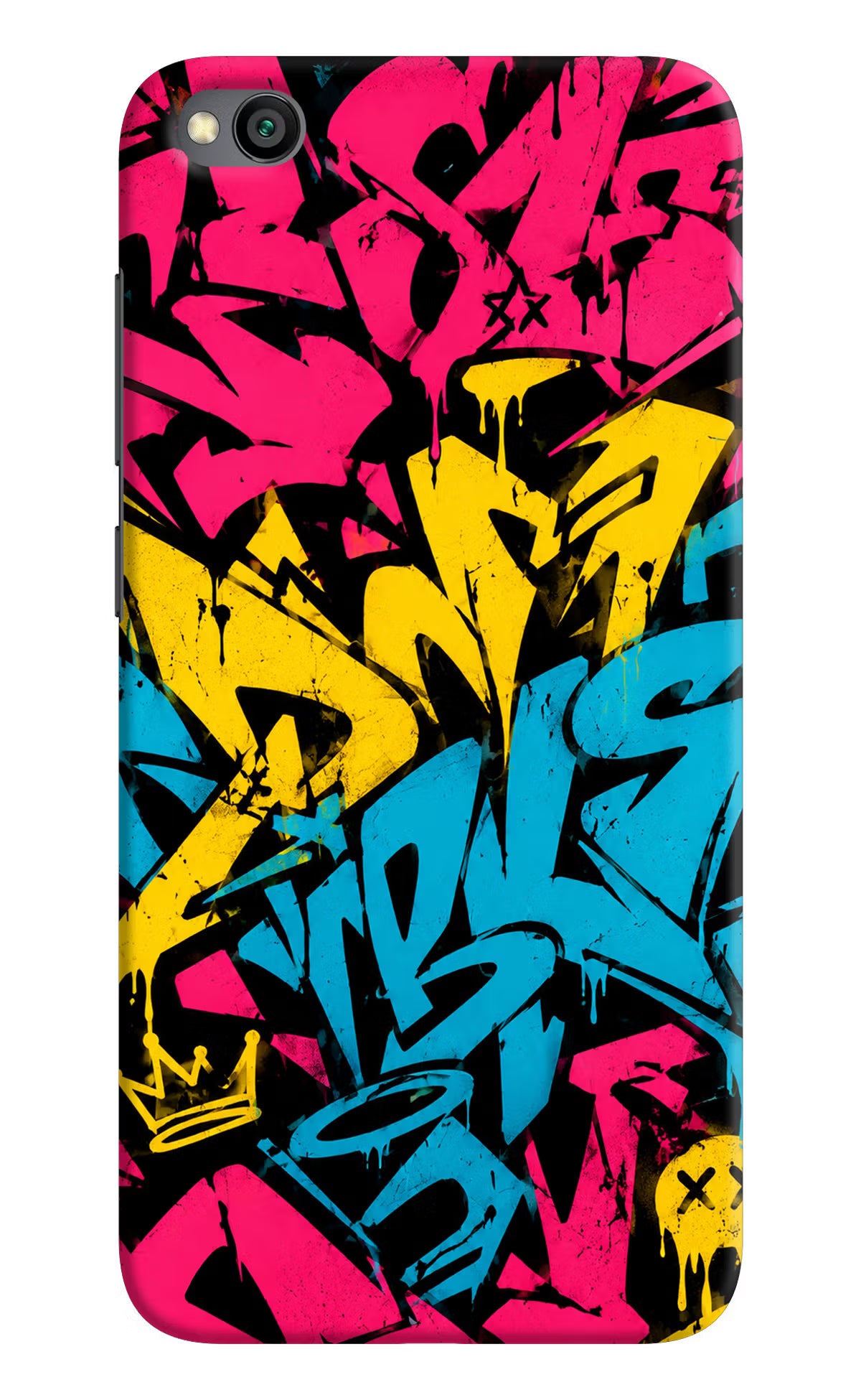 Graffiti Vibe Redmi Go Back Cover - Graffiti Vibe Redmi Go Back Cover Graffiti Vibe Redmi Go Back Cover
