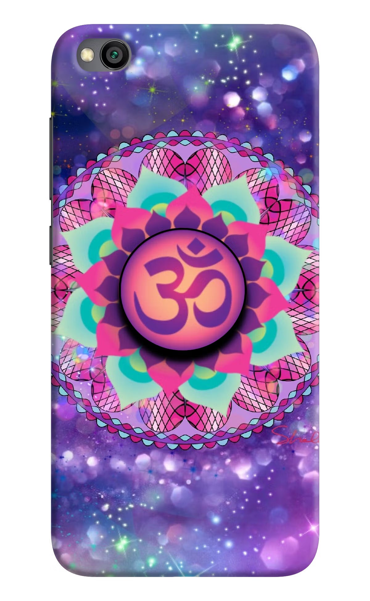 Om Purple Redmi Go Pop Case - Om Purple Redmi Go Pop Case by Casekaro Om Purple Redmi Go Pop Case by Casekaro