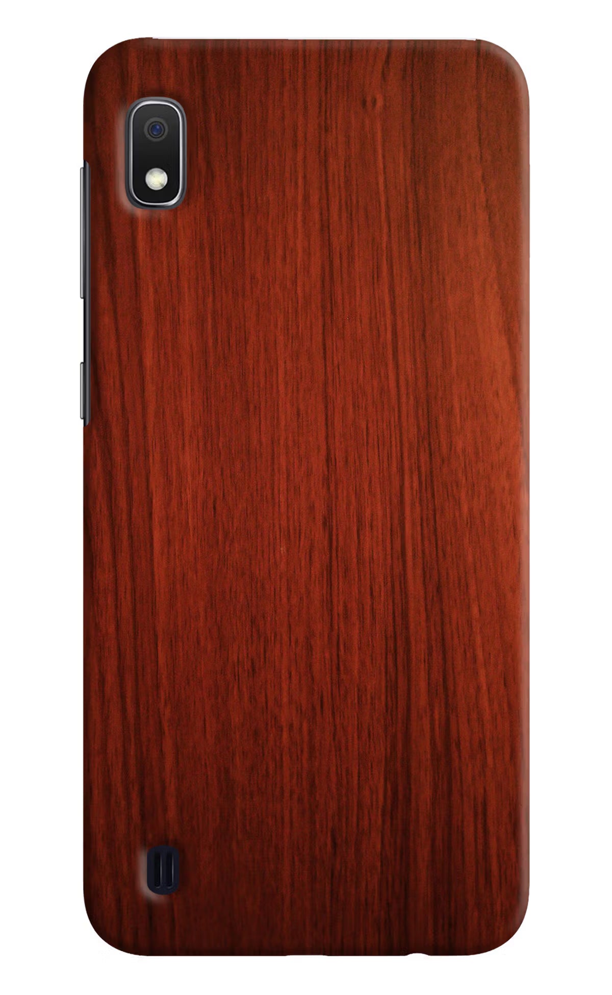 Wooden Plain Pattern Samsung A10 Hard Case Back Cover by Casekaro
