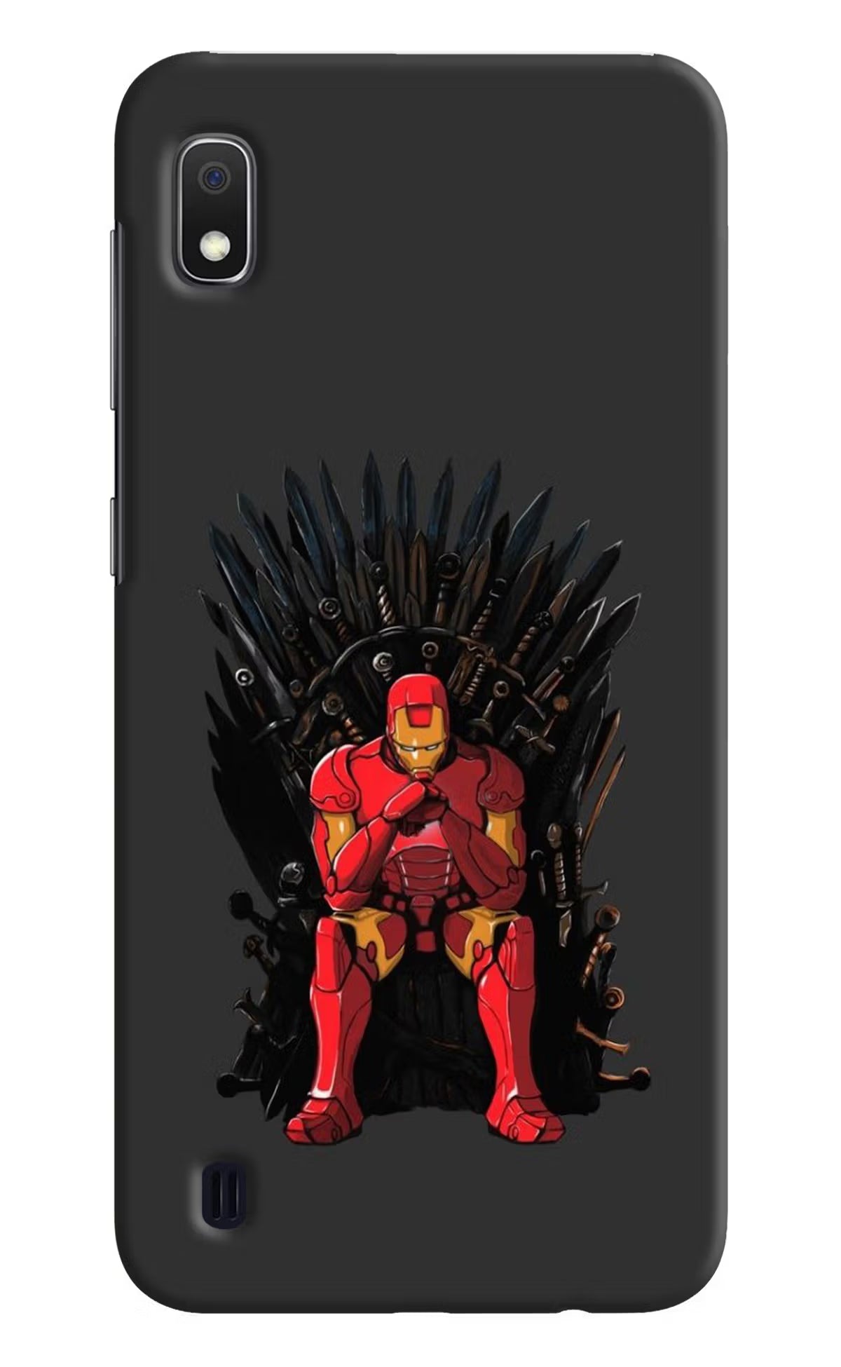 Ironman Throne Samsung A10 Hard Case Back Cover by Casekaro