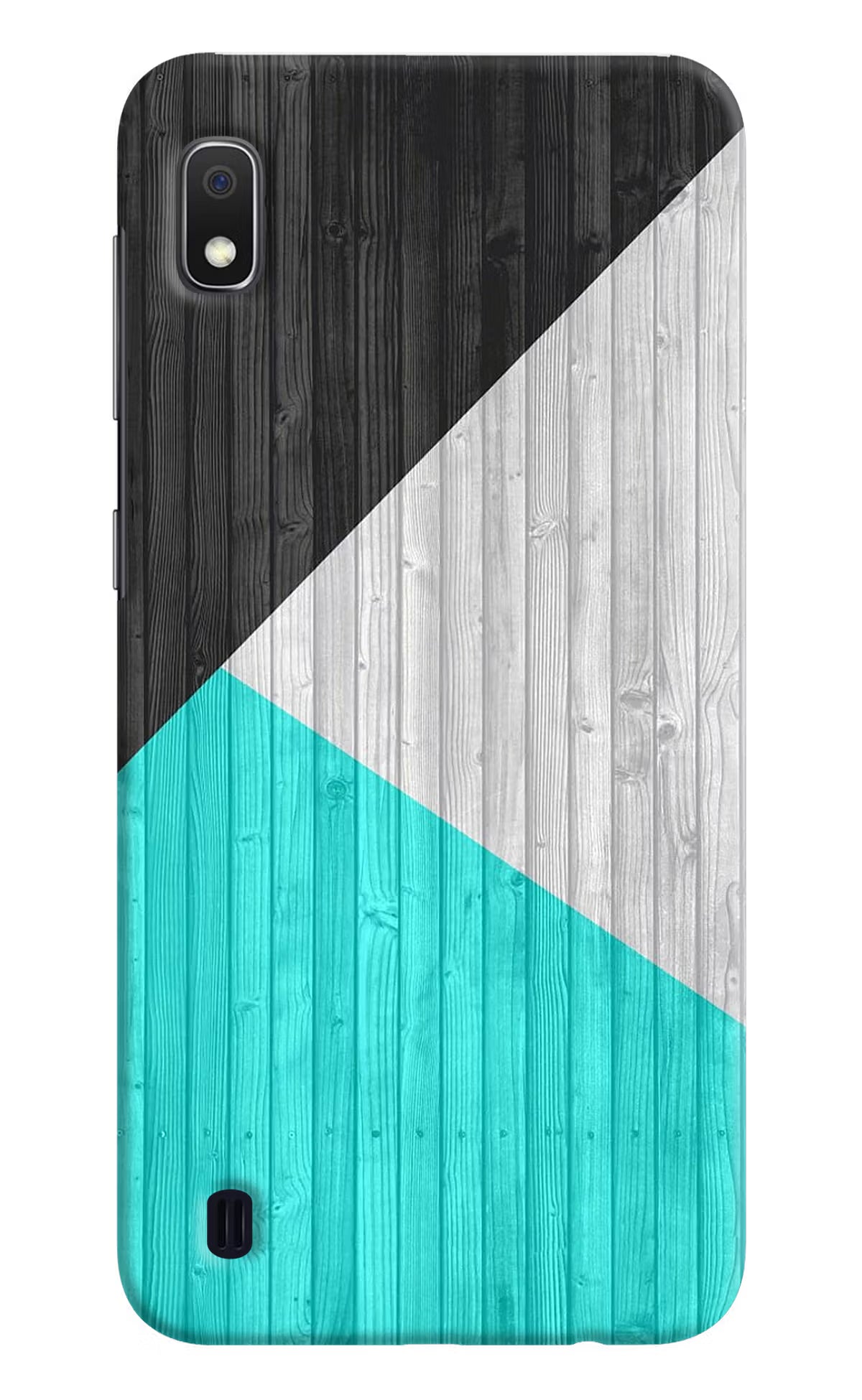 Wooden Abstract Samsung A10 Hard Case Back Cover by Casekaro