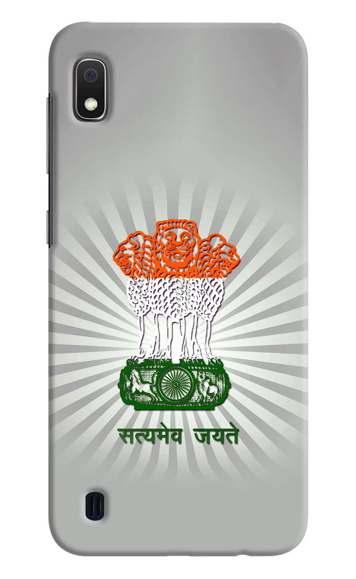 Satyamev Jayate Art Samsung A10 Hard Case Back Cover by Casekaro