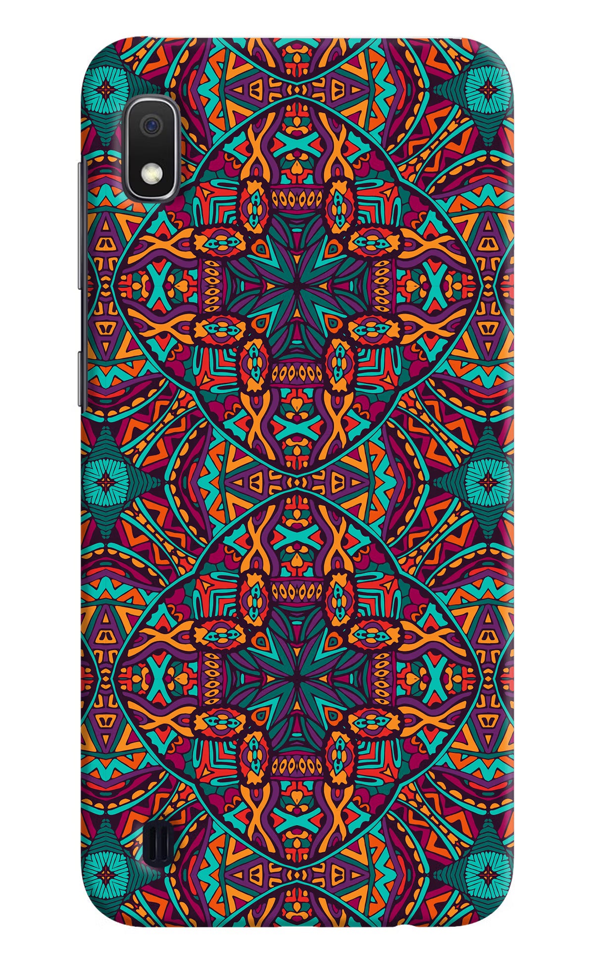 Colour Mandala Samsung A10 Hard Case Back Cover by Casekaro