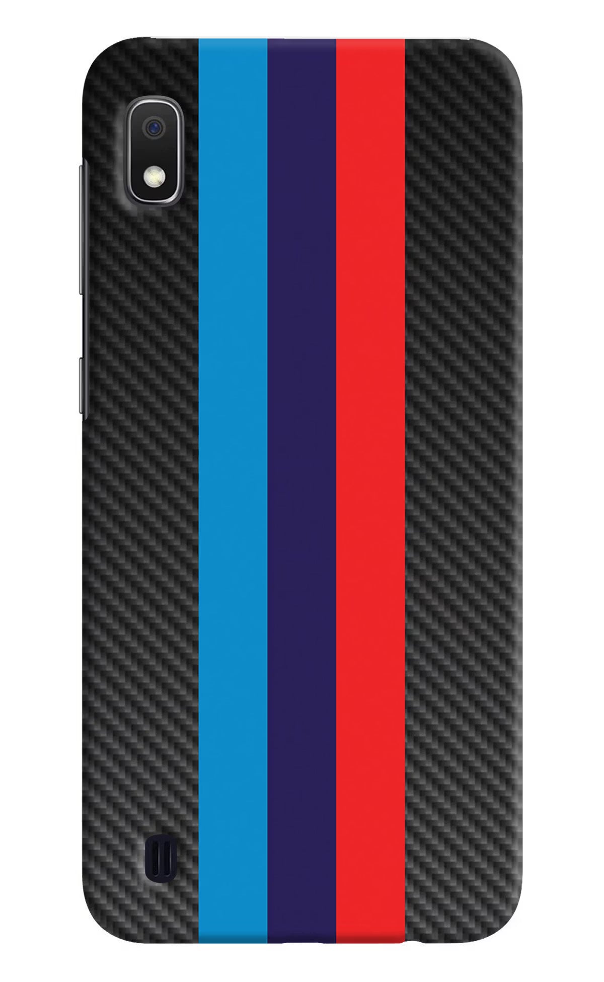 BMW Stripes Pattern Samsung A10 Back Cover - BMW Stripes Pattern Samsung A10 Hard Case Back Cover by Casekaro BMW Stripes Pattern Samsung A10 Hard Case Back Cover by Casekaro