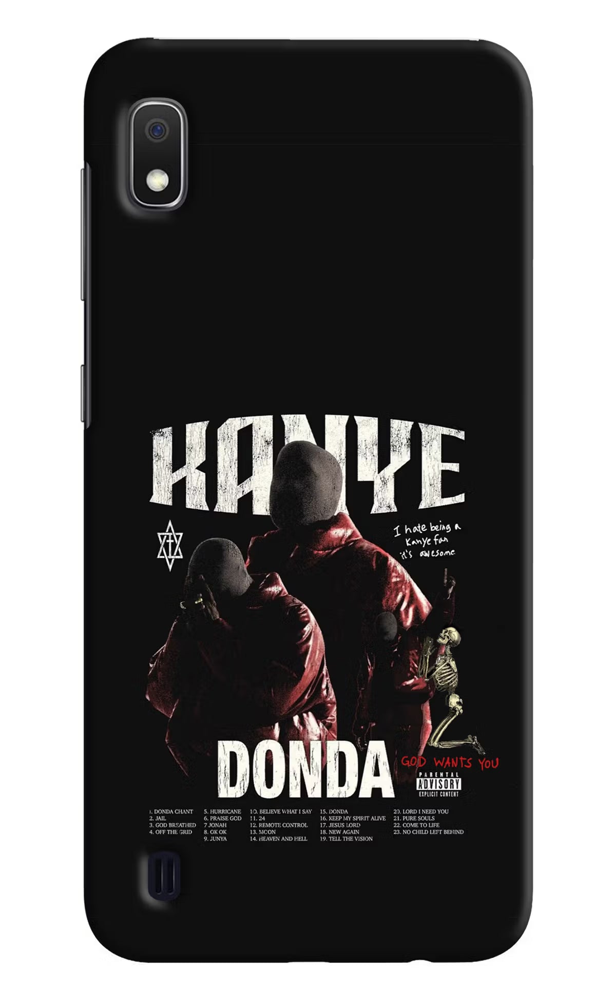 Donda Kanye West Samsung A10 Back Cover - Donda Kanye West Samsung A10 Hard Case Back Cover by Casekaro Donda Kanye West Samsung A10 Hard Case Back Cover by Casekaro