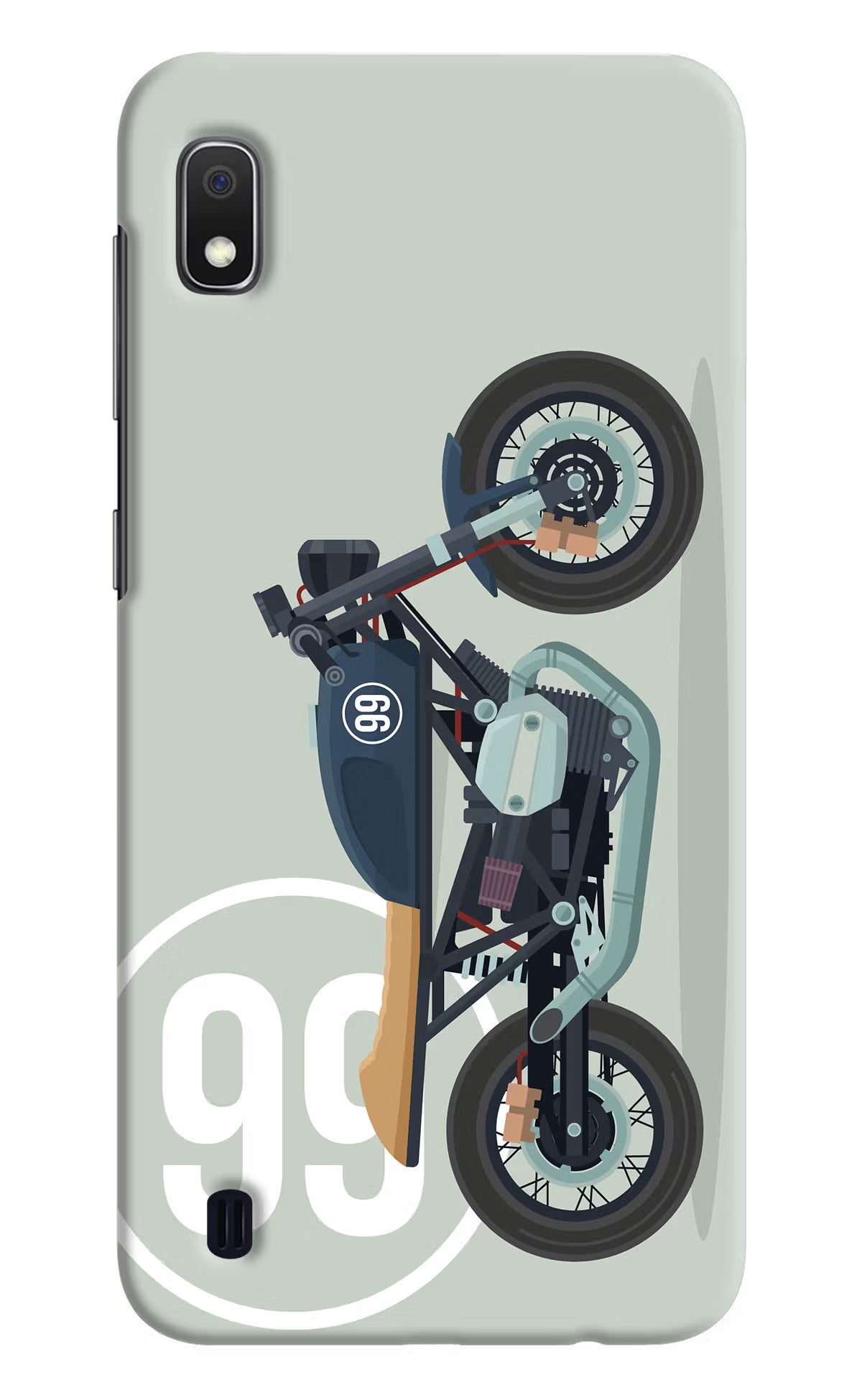 Classic Cafe Racer 99 Samsung A10 Hard Case Back Cover by Casekaro