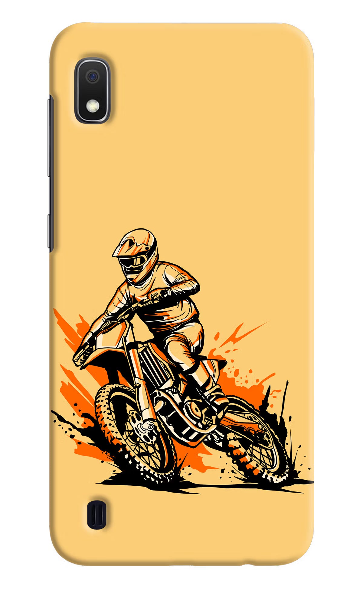 Off-Road Fury Samsung A10 Hard Case Back Cover by Casekaro