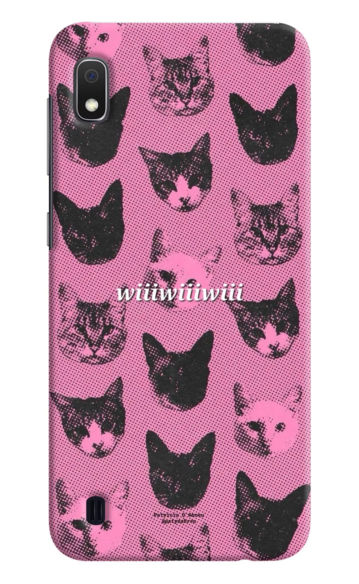 Pink Cats Samsung A10 Back Cover - Pink Cats Samsung A10 Hard Case Back Cover by Casekaro Pink Cats Samsung A10 Hard Case Back Cover by Casekaro