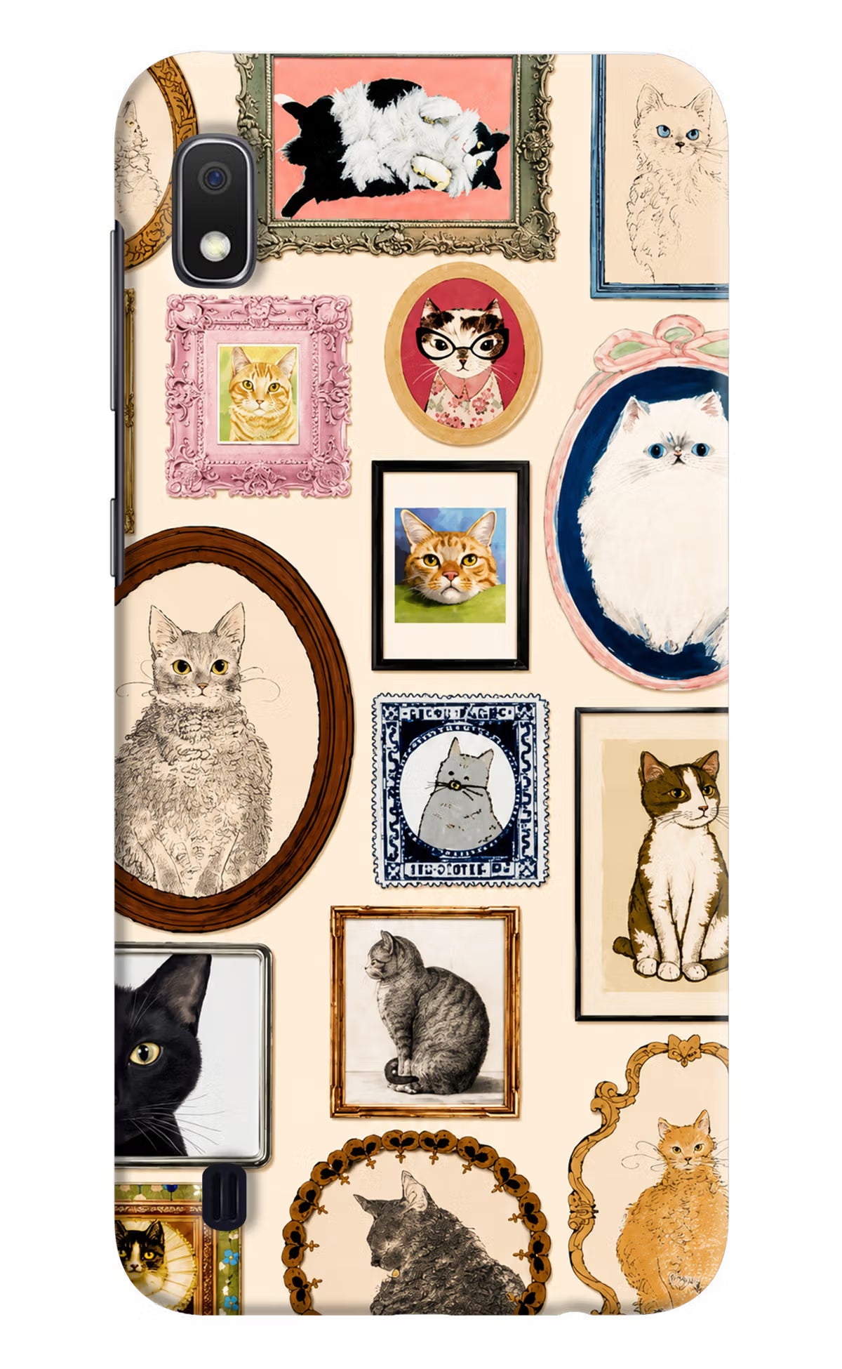 Mirror Cats Samsung A10 Back Cover - Mirror Cats Samsung A10 Back Cover Mirror Cats Samsung A10 Back Cover