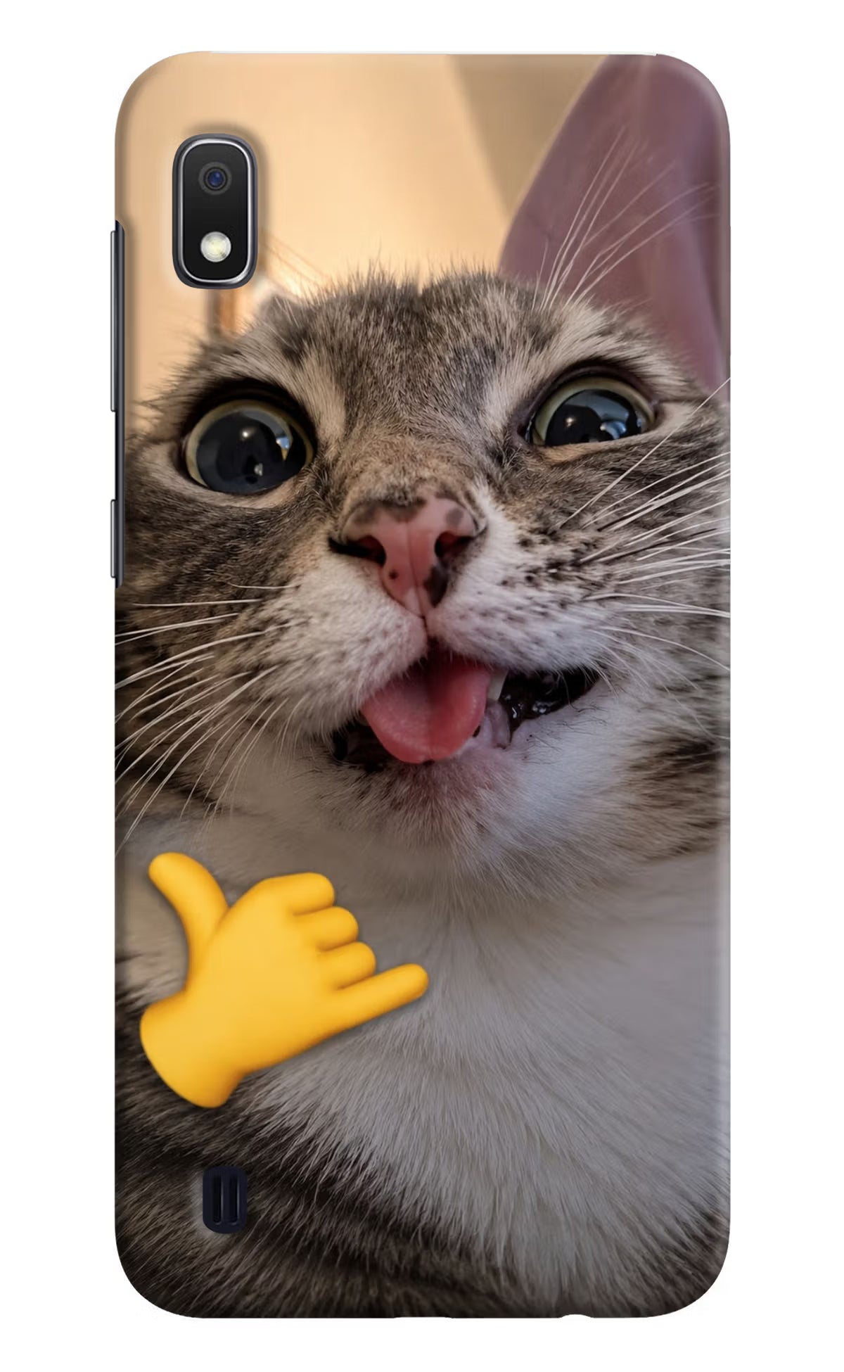 Silly Cat Call Samsung A10 Back Cover - Silly Cat Call Samsung A10 Back Cover Silly Cat Call Samsung A10 Back Cover