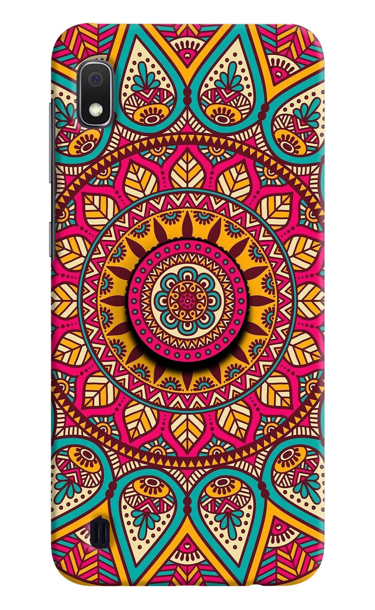 Mandala Samsung A10 Pop Case by Casekaro