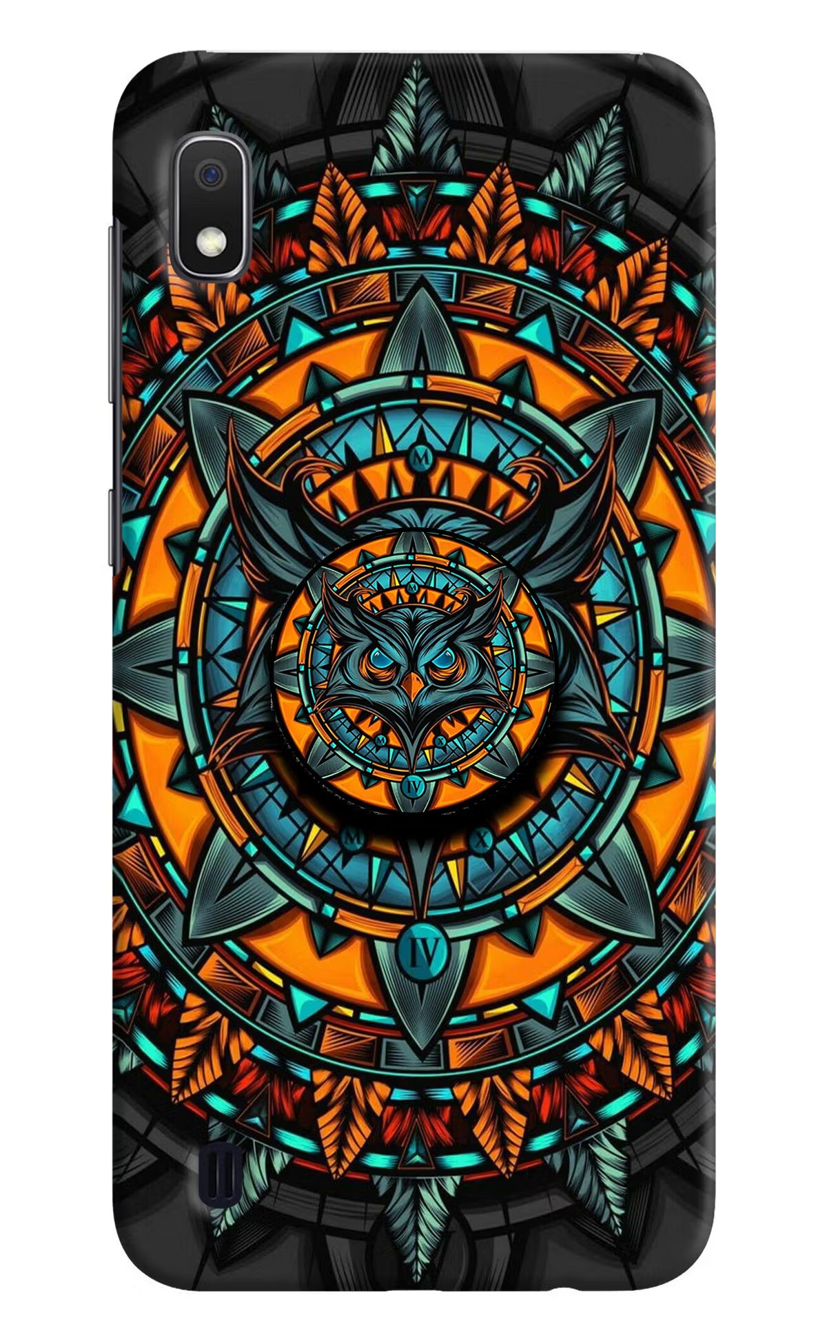 Angry Owl Samsung A10 Pop Case by Casekaro