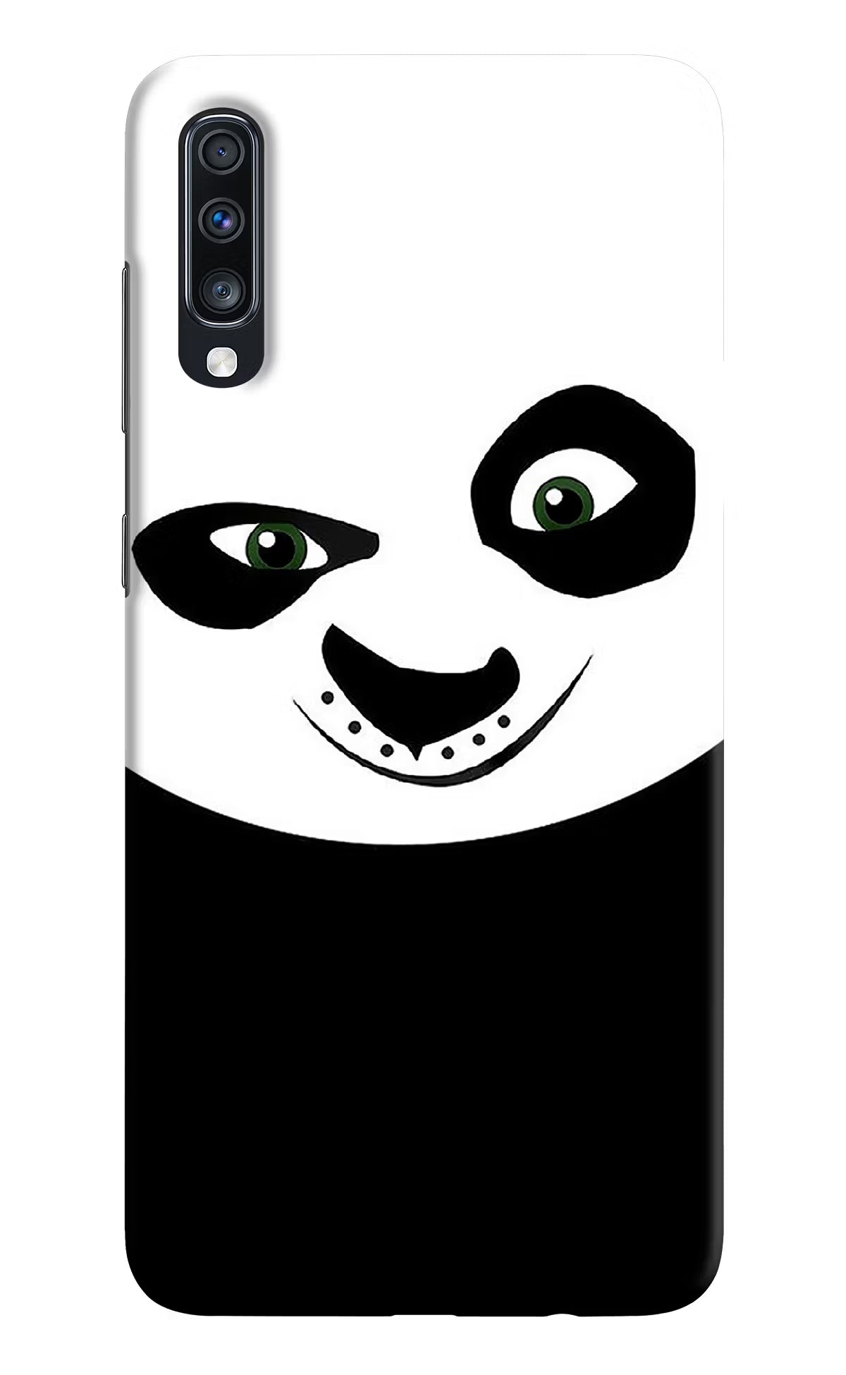 Panda Samsung A70 Back Cover - Panda Samsung A70 Hard Case Back Cover by Casekaro Panda Samsung A70 Hard Case Back Cover by Casekaro
