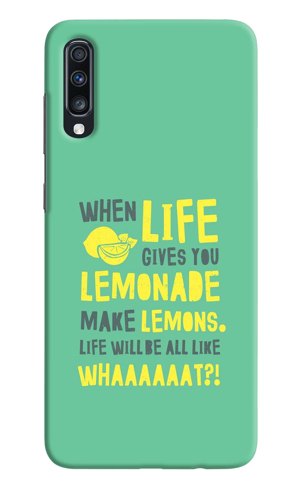 Quote Samsung A70 Back Cover - Quote Samsung A70 Hard Case Back Cover by Casekaro Quote Samsung A70 Hard Case Back Cover by Casekaro